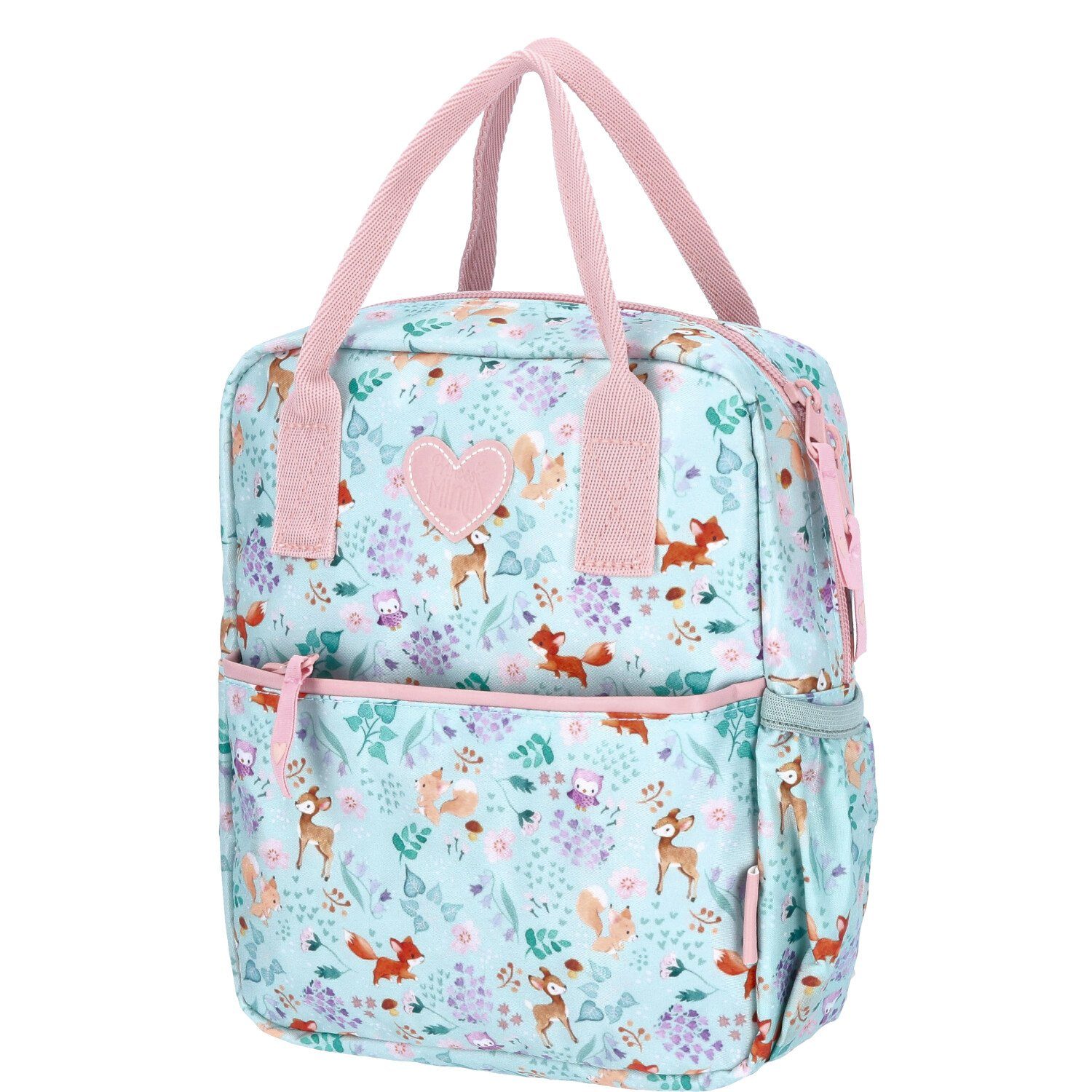 Depesche Federtasche Depesche Kinder Rucksack Princess Mimi Wild Forest Allover