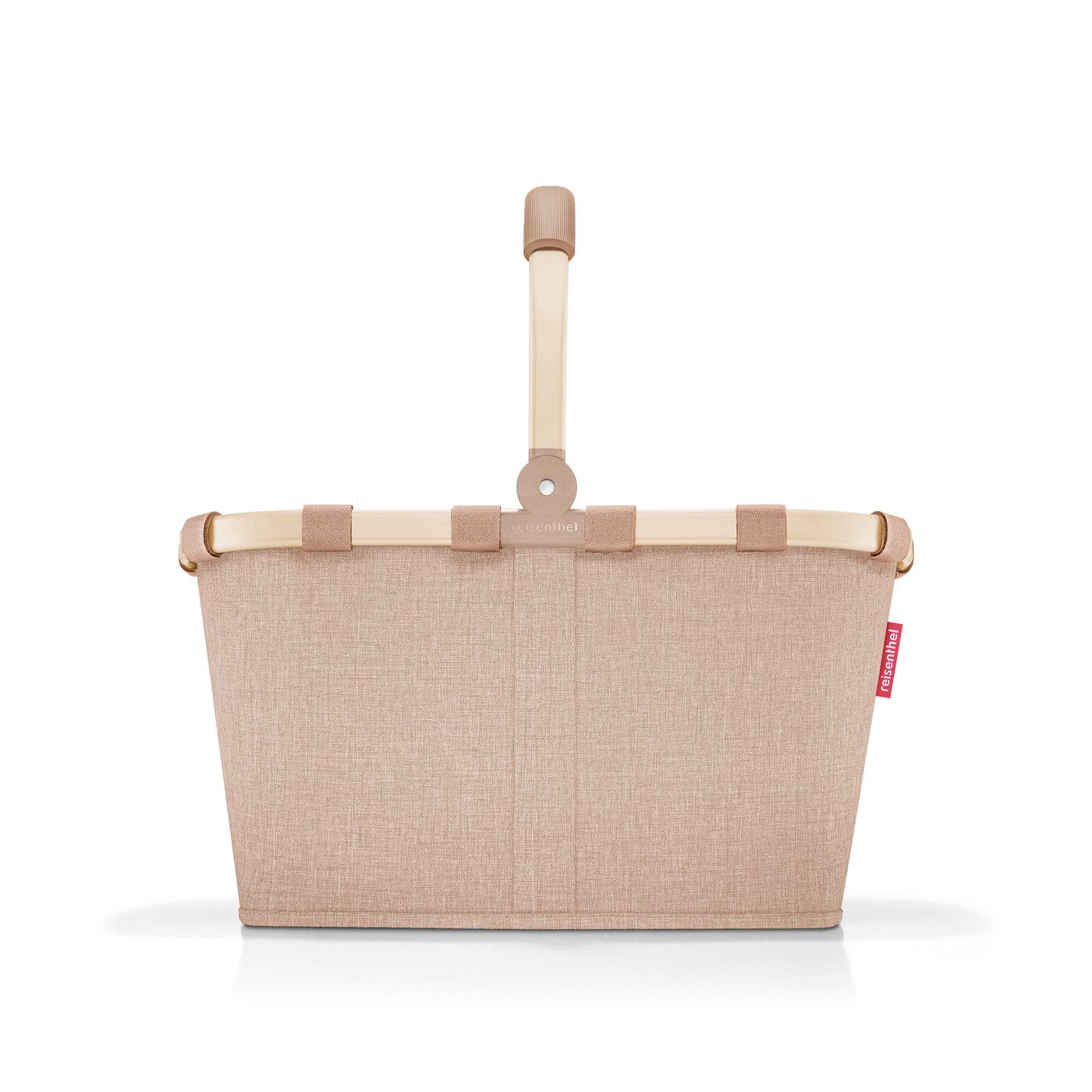 REISENTHEL® Einkaufskorb carrybag, 22 l, Standfüße, ummantelter Griff zum Umklappen, Innentasche Reißverschluss