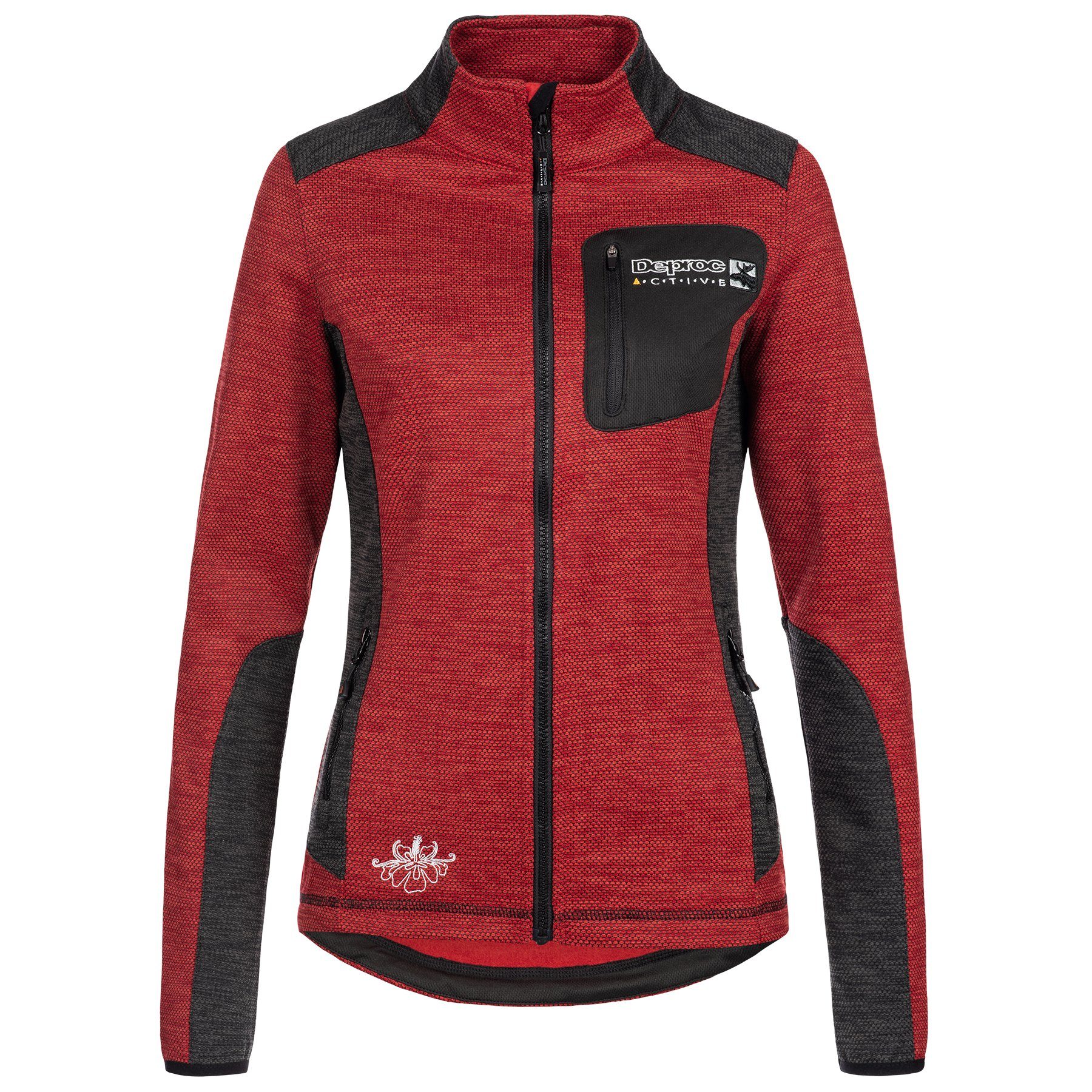 Strickfleecejacke WHITECOURT Waffelfleece WOMEN
