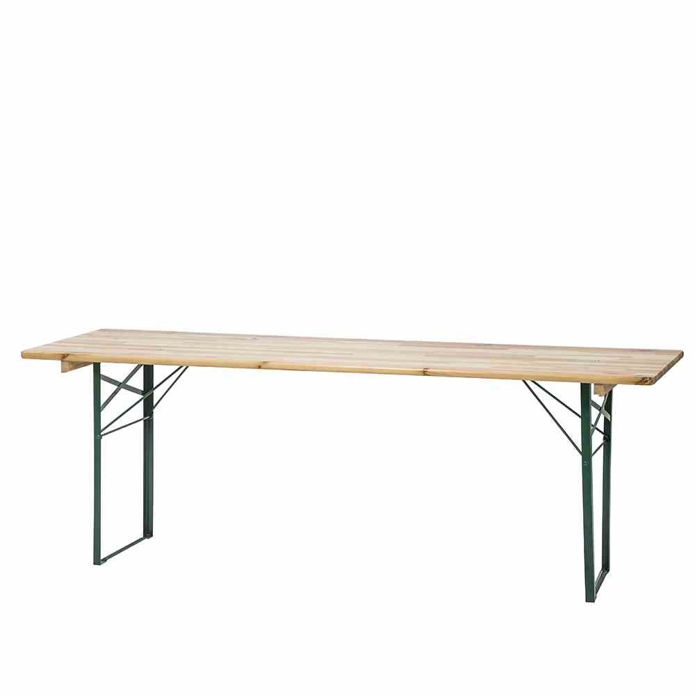 Fun Star Bierzeltgarnitur Tisch zu Festzeltgarnitur 220cm x 50cm x 79cm