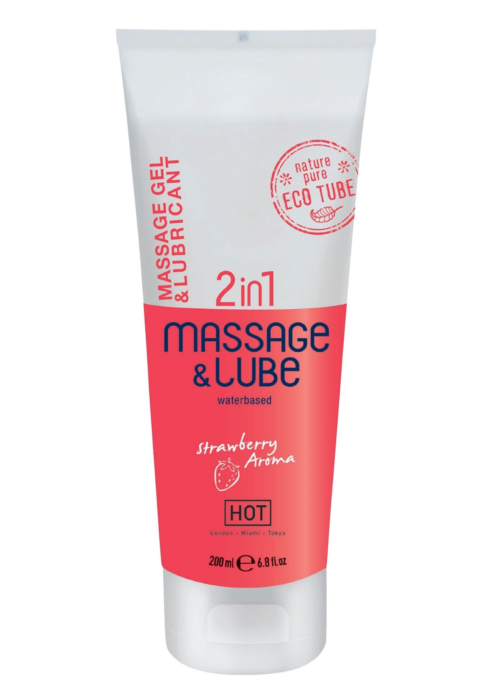 HOT Gleit- und Massagegel Hot Massage & Glide Gel 2 in 1
