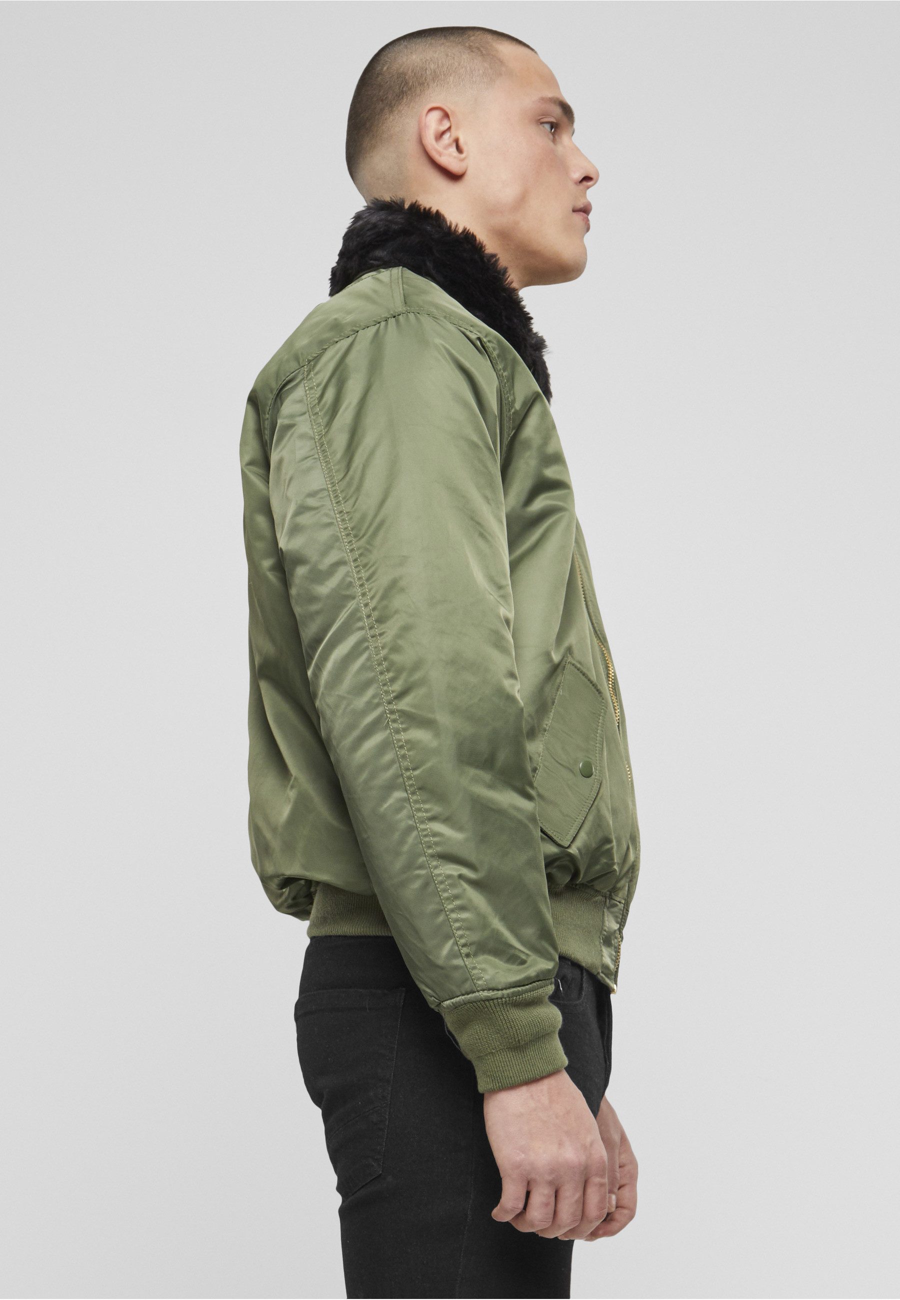 Brandit Winterjacke Brandit Herren MA2 Jacket Fur Collar (1-St)