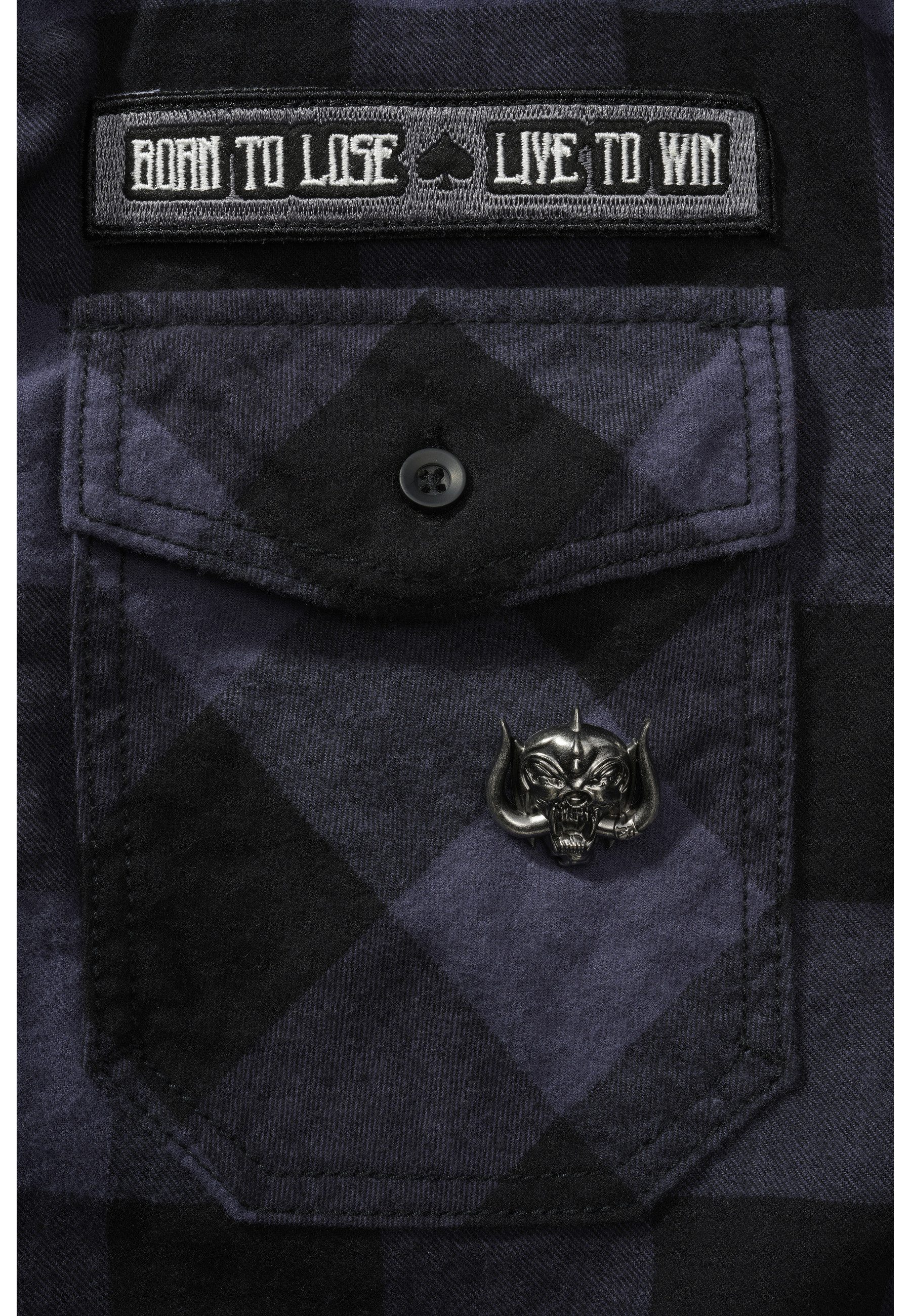 Brandit Flanellhemd Brandit Herren Motörhead Checkshirt (1-tlg)