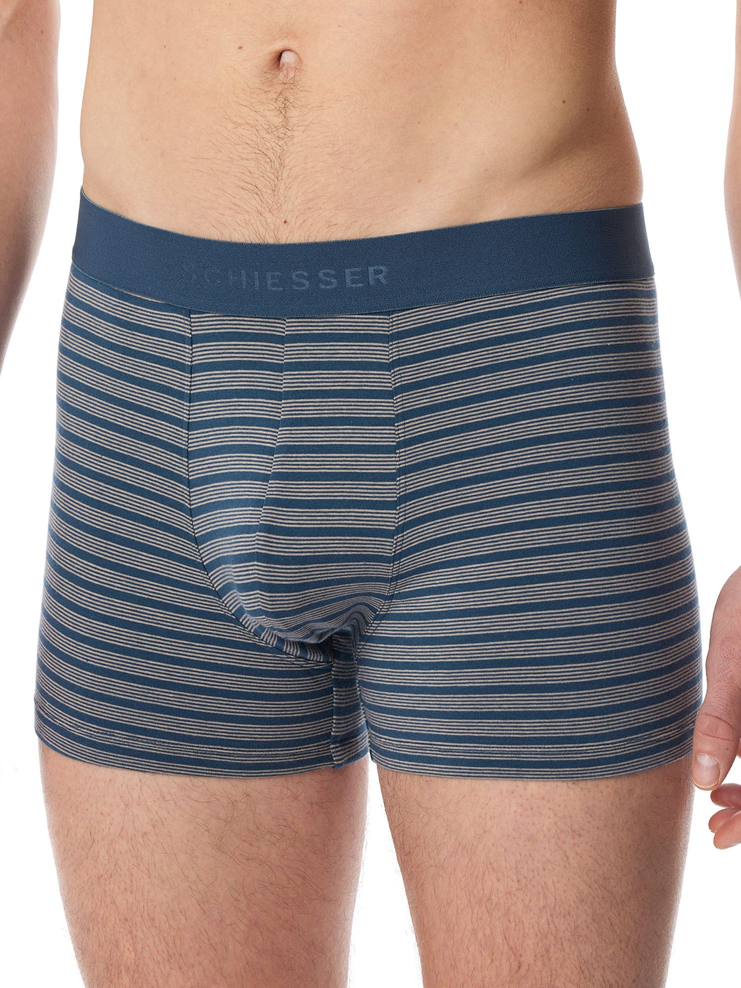 Schiesser Trunk 955 Multi (3-St) Retro-Boxer retroshorts boxershorts