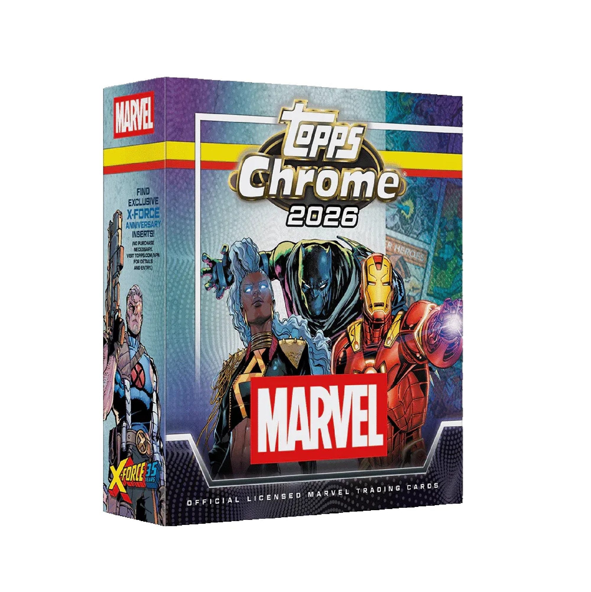 Topps Sammelkarte Topps Chrome Marvel Comics - Mega Box 2026