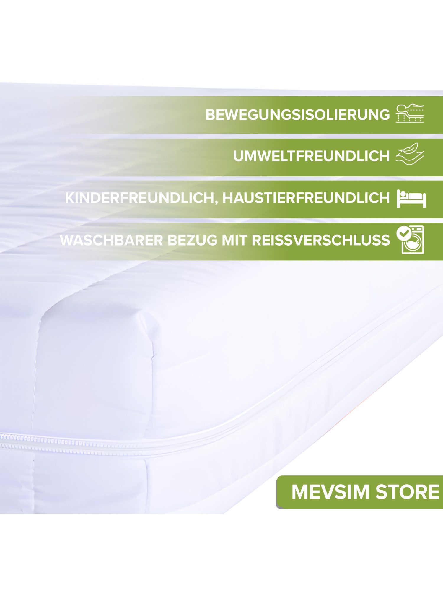 Kaltschaummatratze Orthopädisch & Atmungsaktiv H2 – Ergonomisch, Waschbar, günstig online kaufen