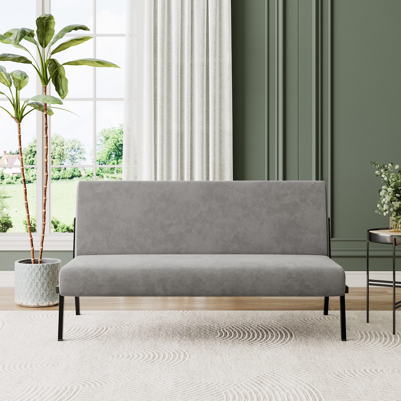 OUNUO Sofa 2 Sitzer Couch mit günstig online kaufen