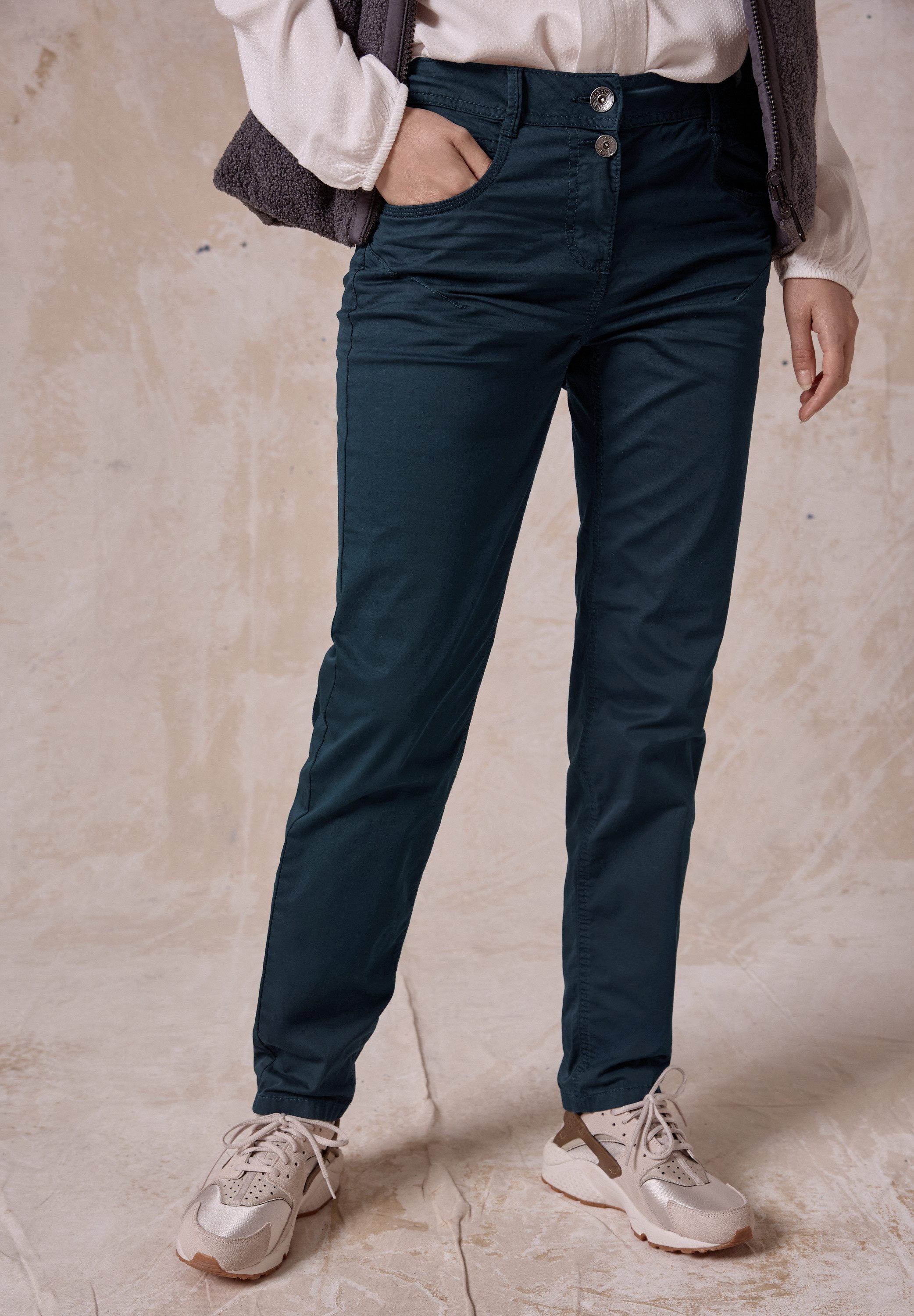 CECIL Chinohose Style SCARLETT mit Stretch günstig online kaufen