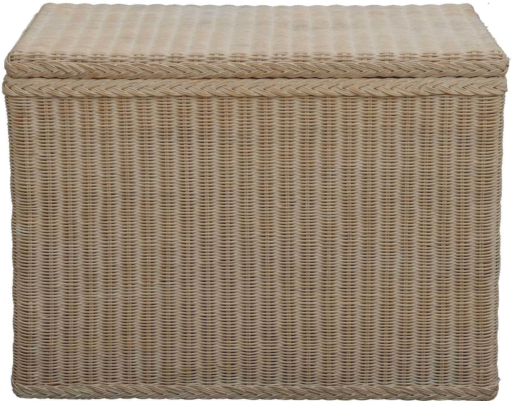 Krines Home Wäschesortierer Rattan Wäschekorb 3 günstig online kaufen