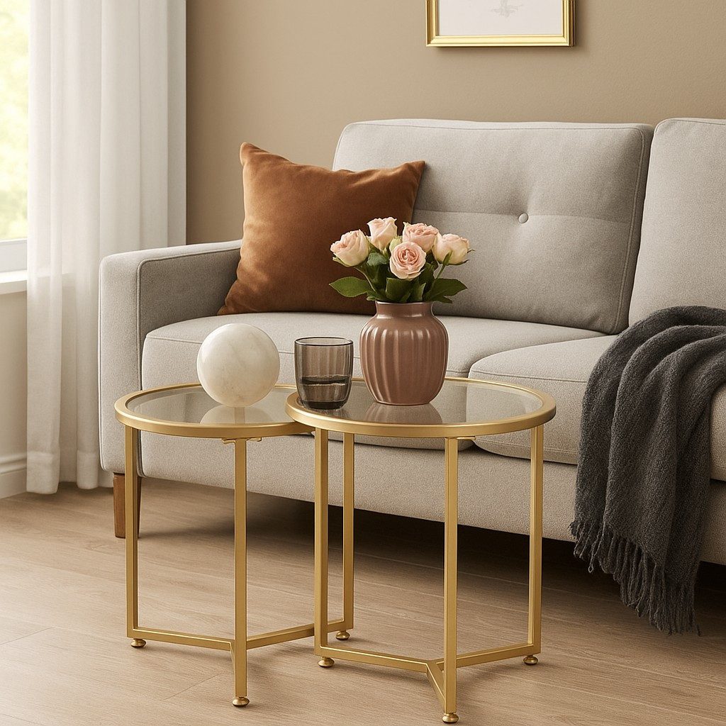 moebel-direkt-online Beistelltisch Luna (2er-Set, 2tlg. Set) günstig online kaufen