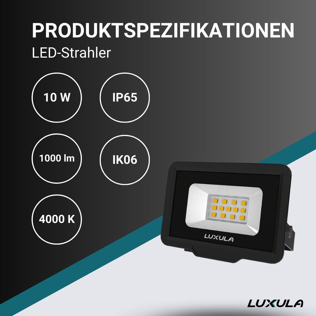 LUXULA LED Flutlichtstrahler LED-Fluter, 20 W, günstig online kaufen