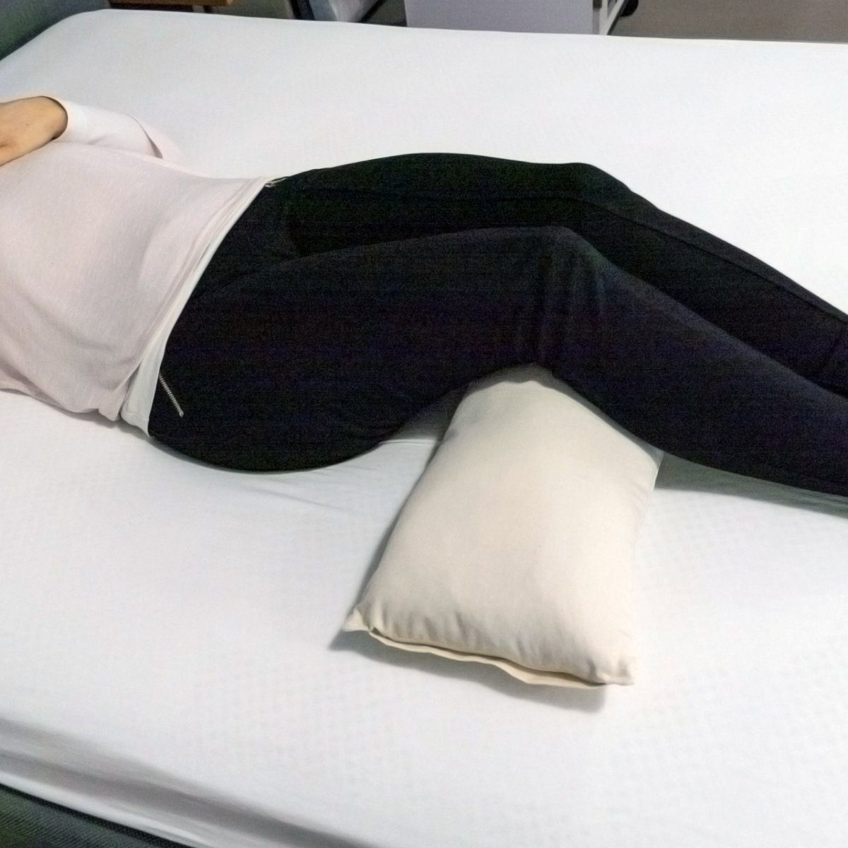 speltex Seitenschläferkissen Kniekissen mit Bio Schafwoll Füllung, 1-tlg., günstig online kaufen