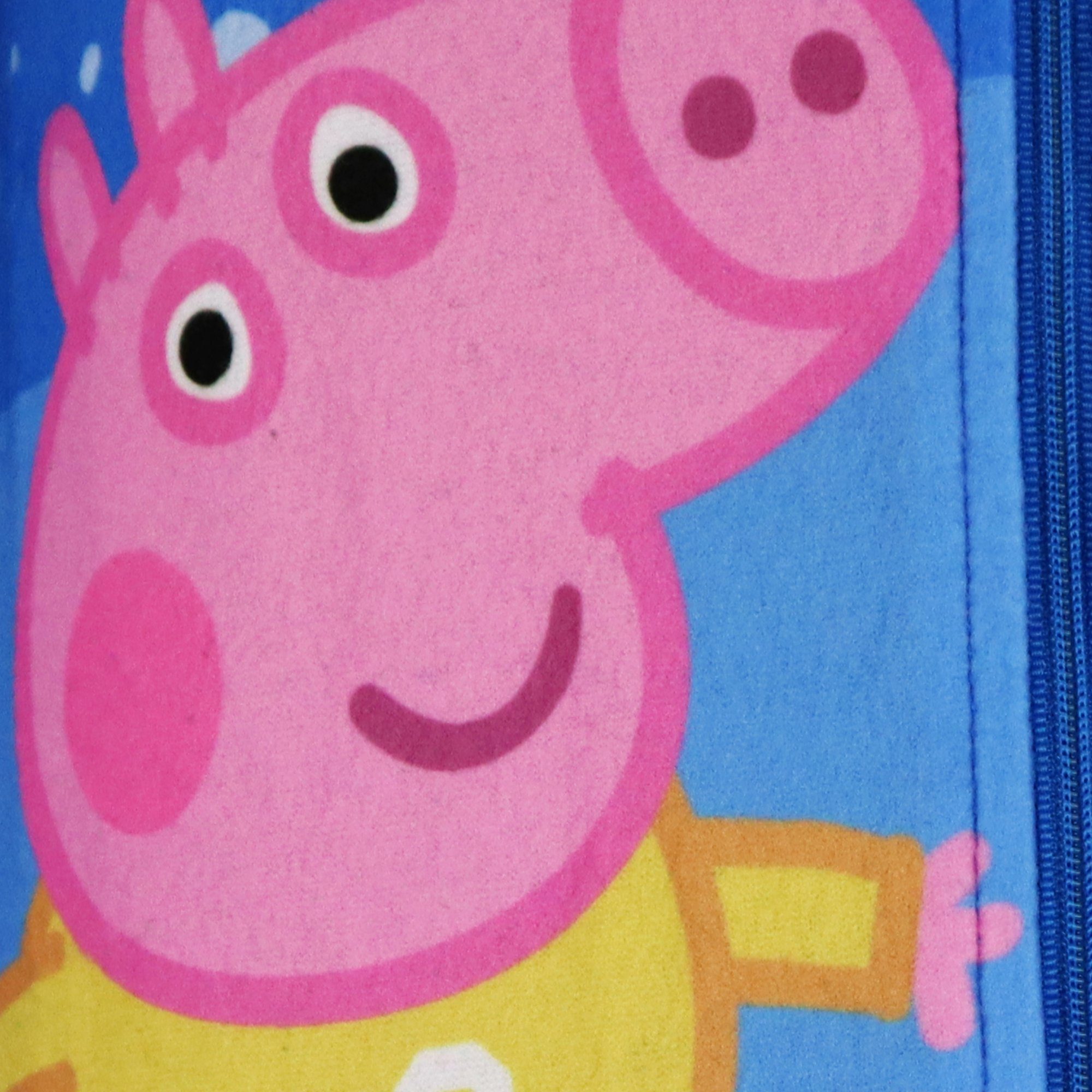 Schlafanzug 92 George Dino Pig Peppa Einteiler Pyjama Wutz 128 bis Kinder Fleece Gr. Peppa