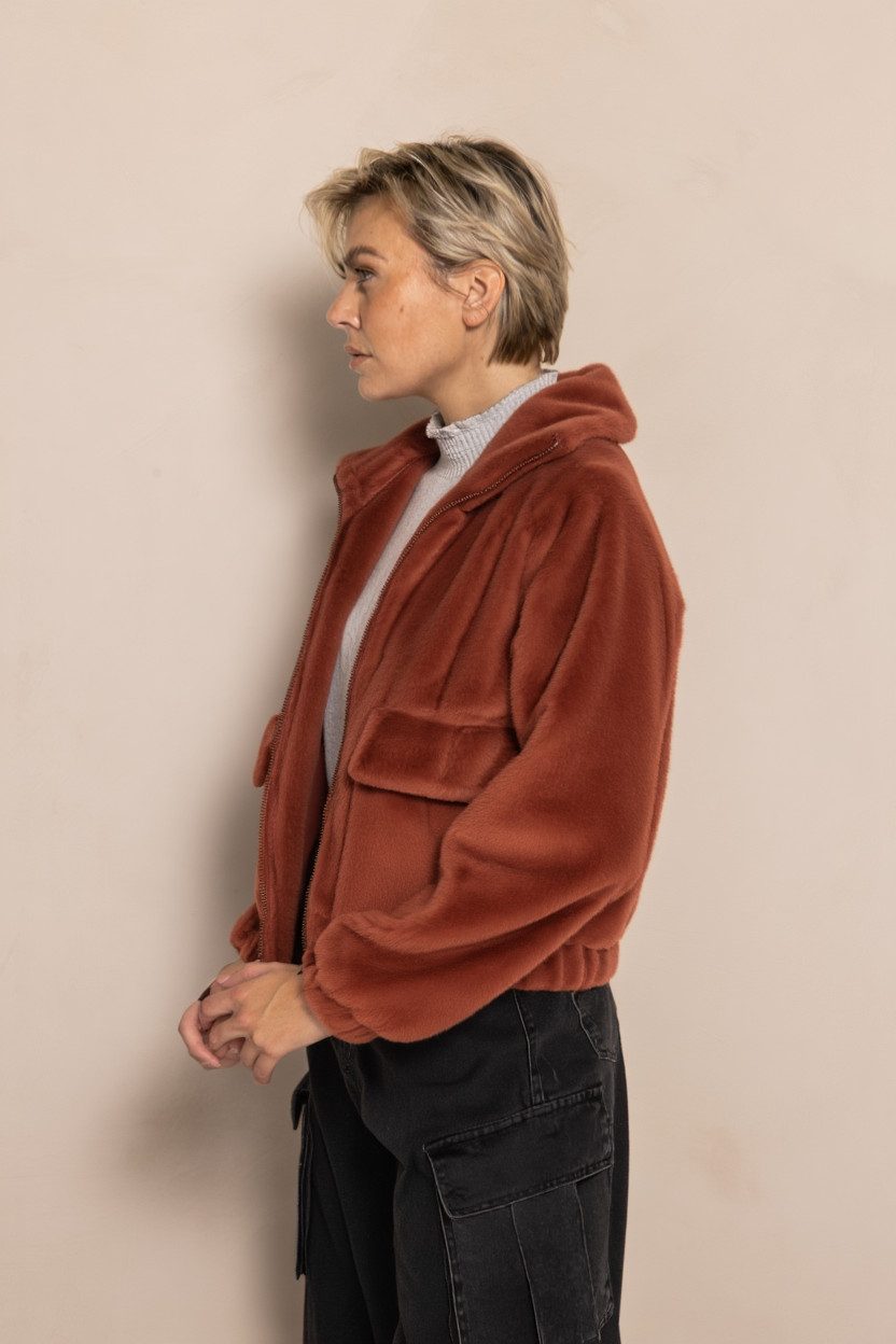 Zhrill Fellimitatjacke ZHDARA