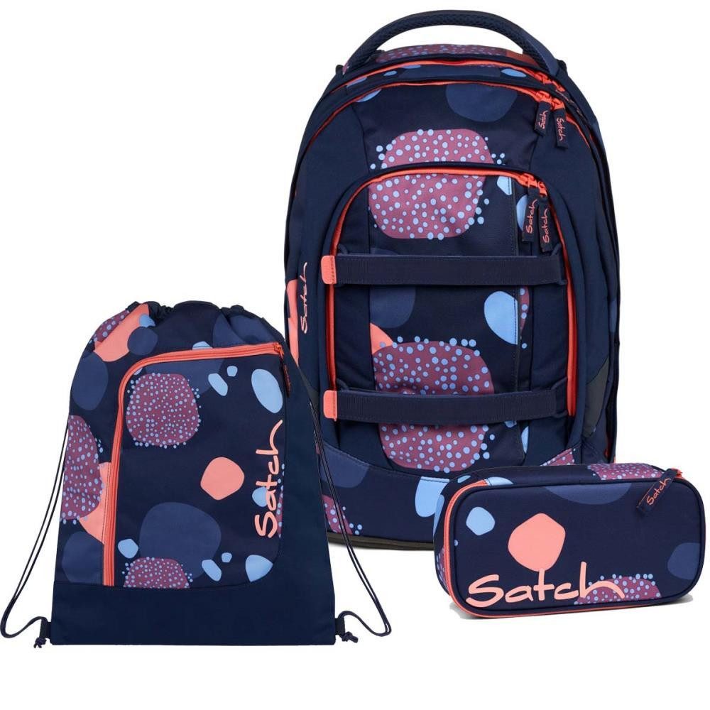 Satch Schulrucksack Pack (3tlg., inkl. Schlamperbox und Sportbeutel)