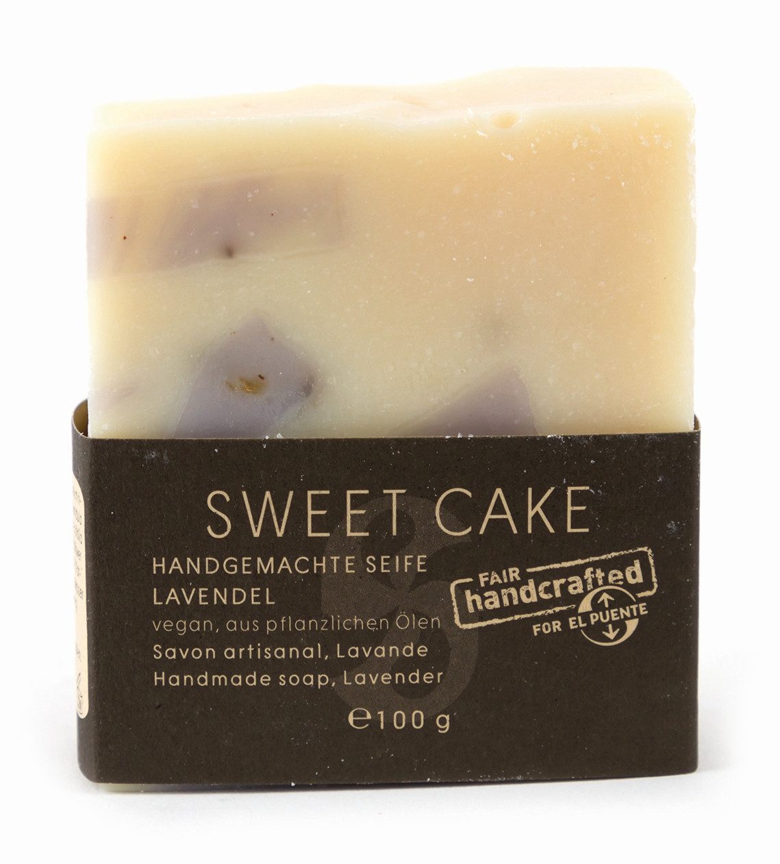 El Puente Handseife Seife "Sweet Cake", Vegan, Handmade