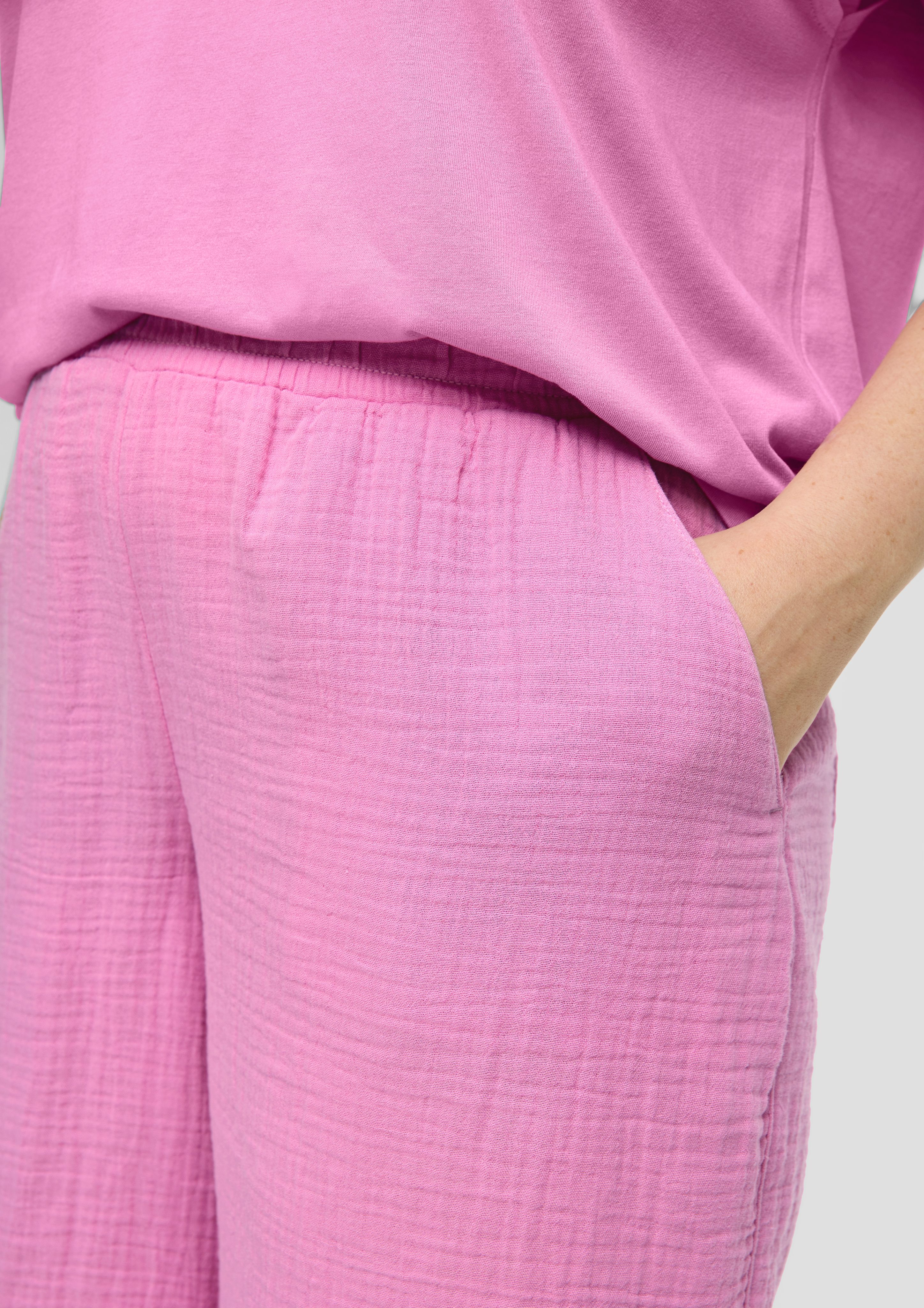 s.Oliver Shorts Bermuda aus Baumwolle mit günstig online kaufen