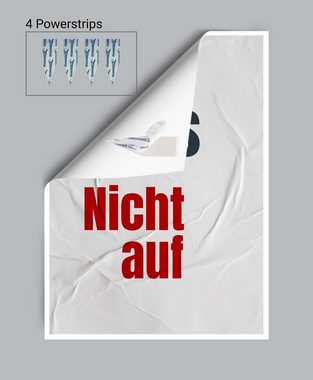 wandmotiv24 Poster Spruch, Motivation, Papier, Sprüche (1 St), Wandbild, Wanddeko, Poster in versch. Größen