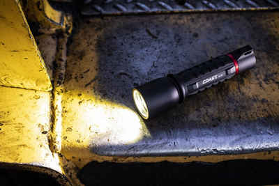 Hückmann Coast LED Taschenlampe XP11R wetterfest und staubresistent 146653 Batterie