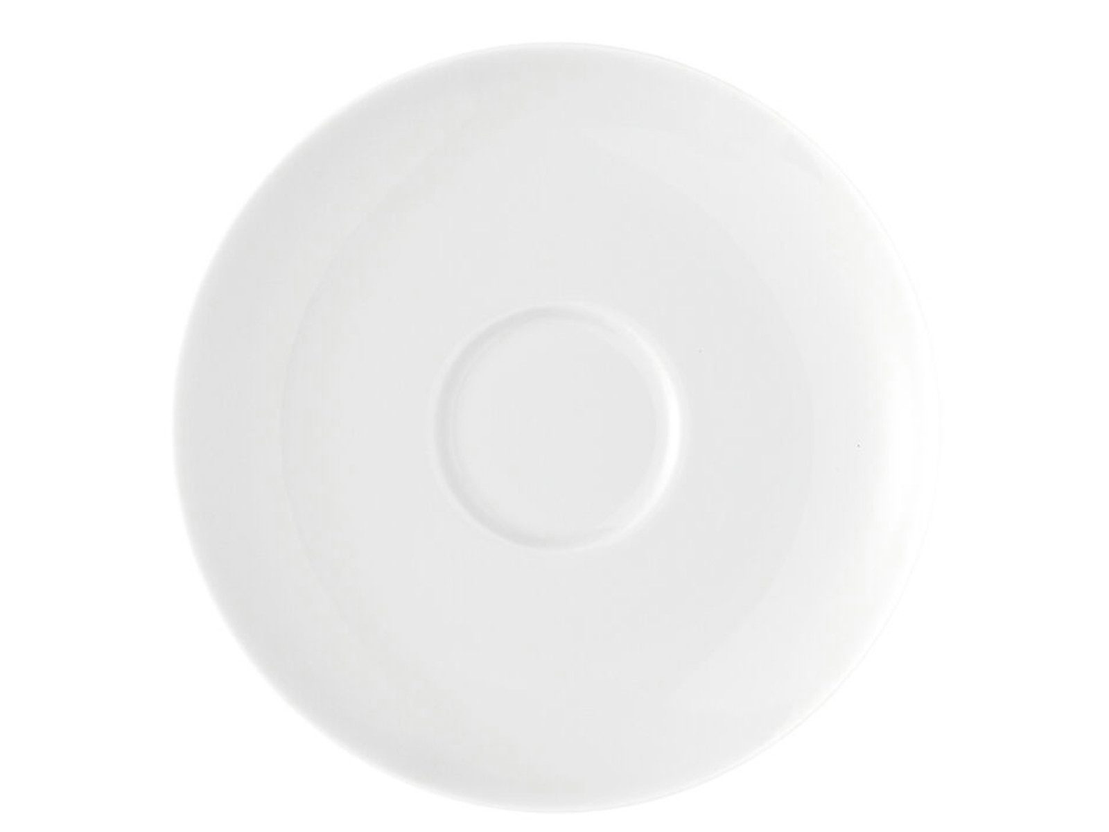 Rosenthal Untertasse Moon Weiss Tee-Untertasse 15,5 cm, Untertasse