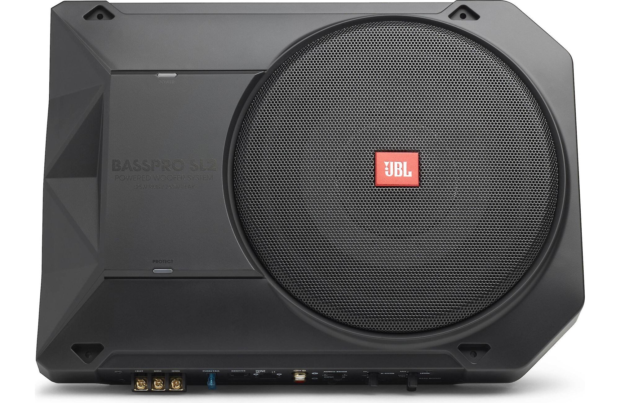 JBL Bass Pro SL2 Aktiv-Subwoofer / Untersitz Bass Auto-Subwoofer (125 W, max.: W cm)