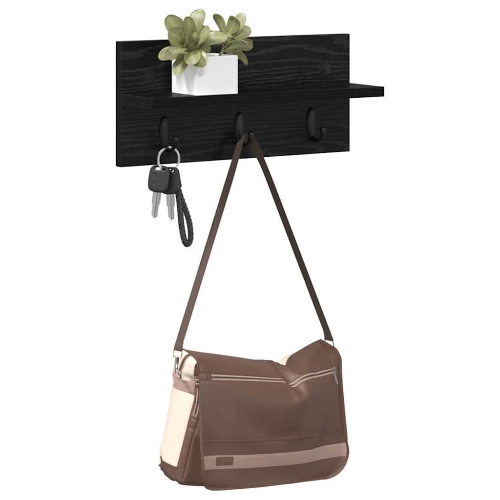 vidaXL Regal Wandmontierter Kleiderständer mit Regal günstig online kaufen