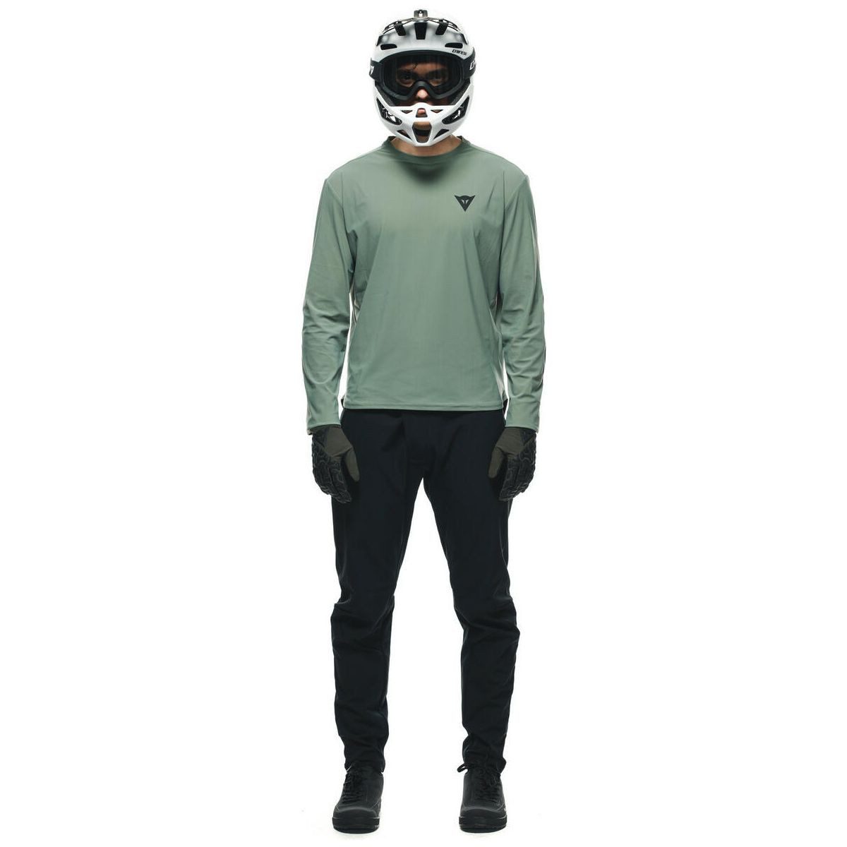 Dainese Radtrikot HGR Jersey LS MTB-Langarmtrikot aus strapazierfähigem, weichem Sensitive?-Gewebe