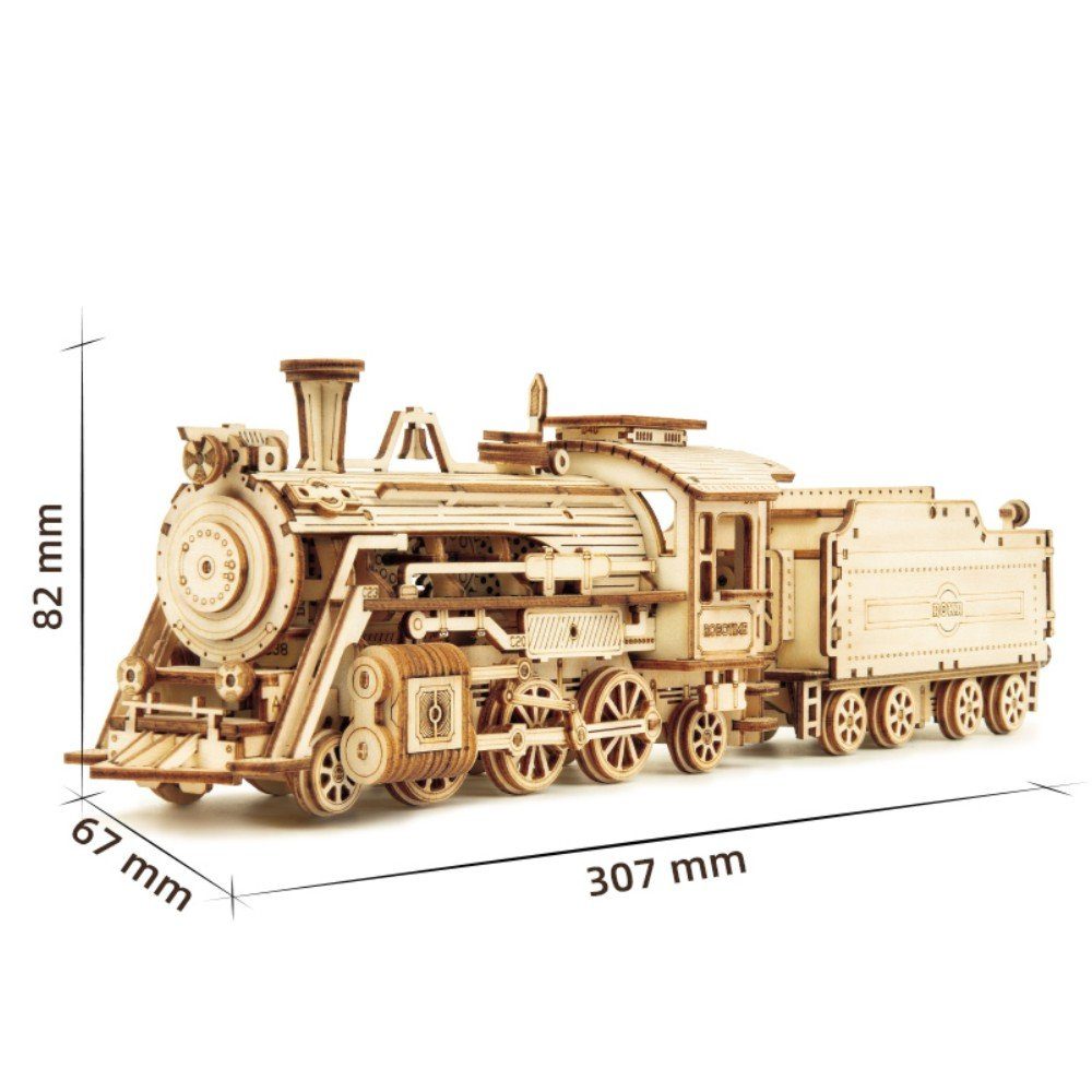 Prime Puzzleteile 308 Express, 3D-Puzzle ROKR Steam