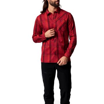 VAUDE Funktionshemd Men´s Neshan LS Shirt IV mit modischem Karomuster