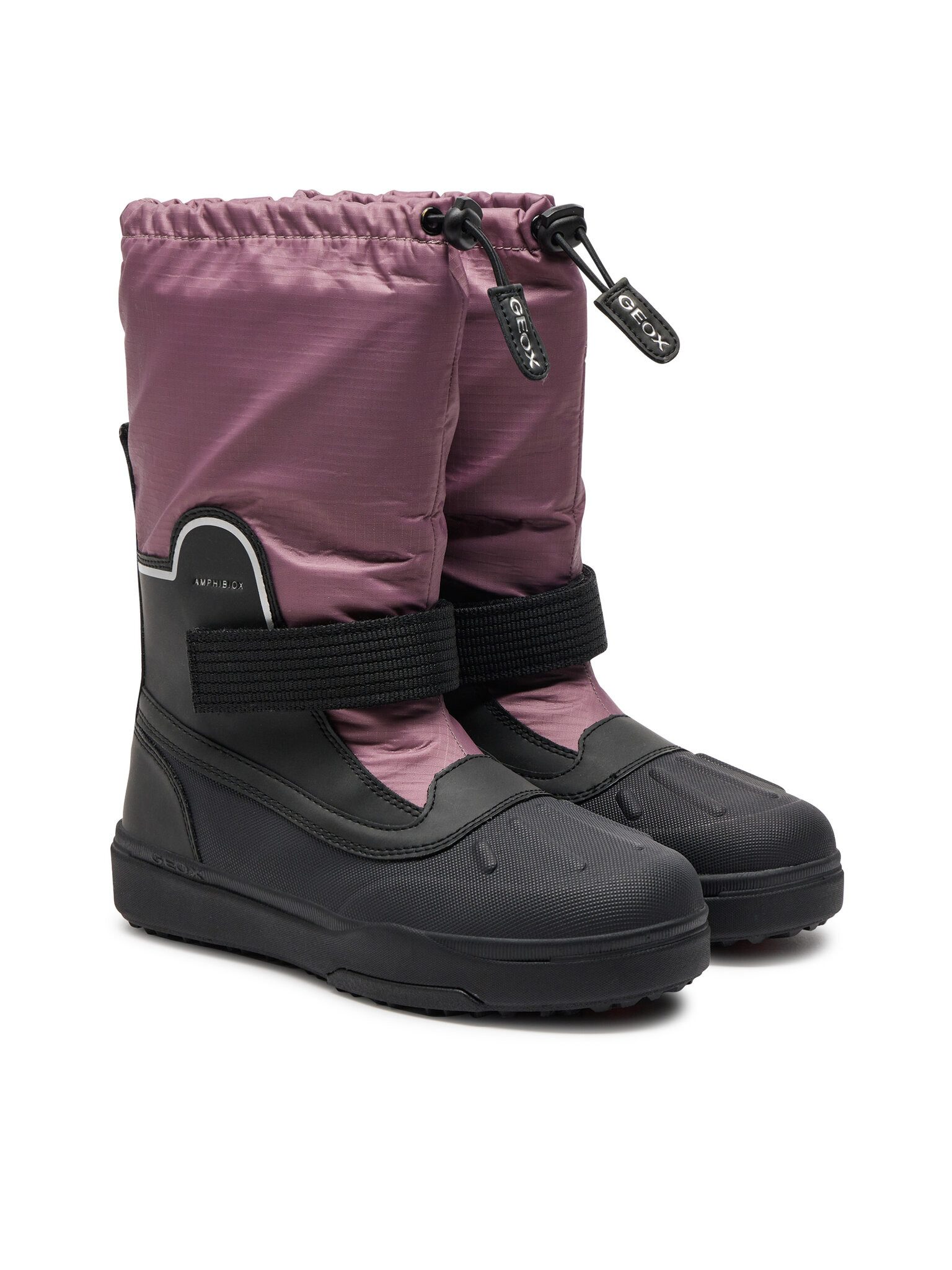 Geox Geox Schneeschuhe J Bunshee PG Abx B J46HSB-0MEFU C8049 S Schwarz Alpinschuh