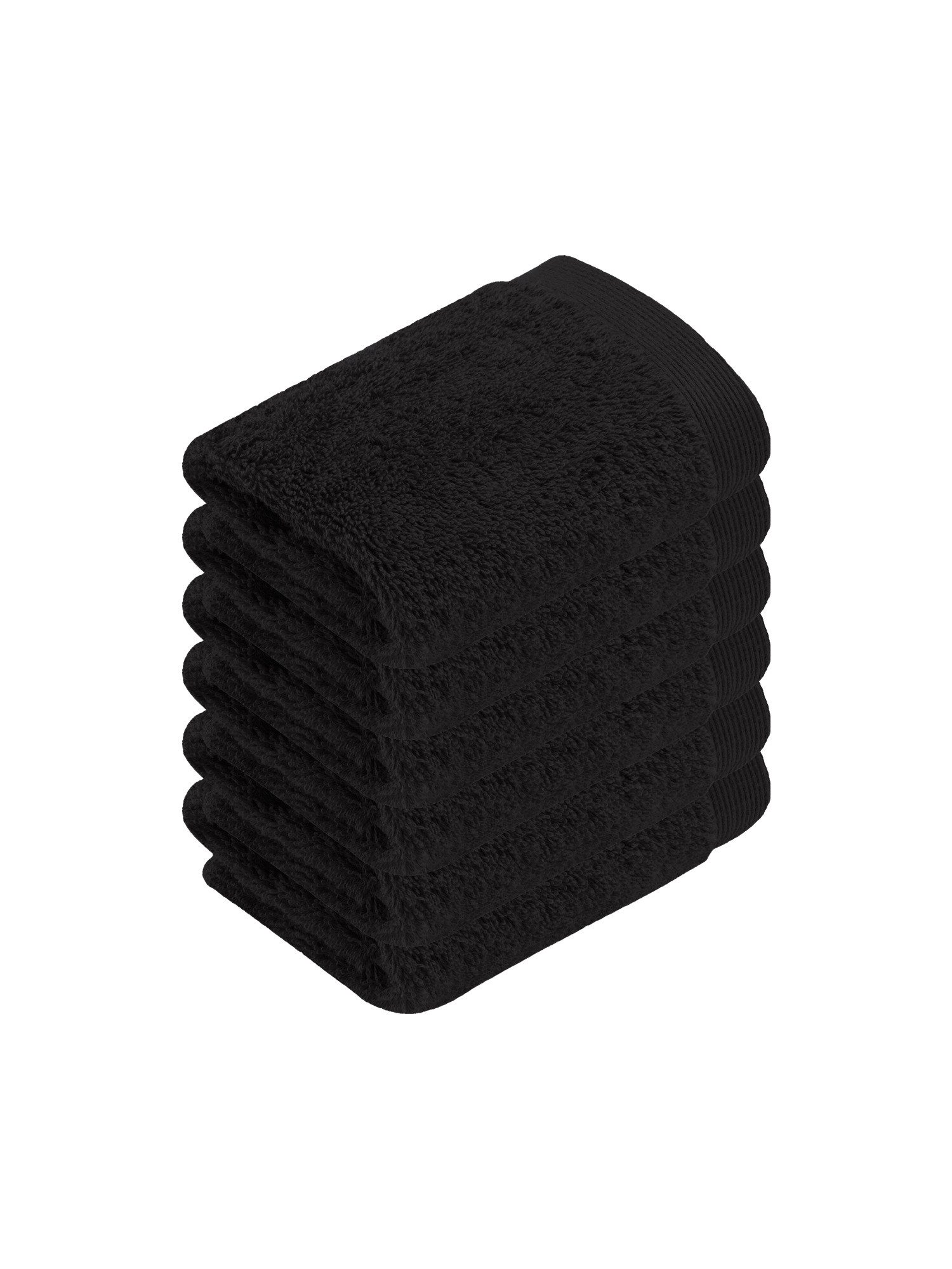 Vossen Seiftuch 6er Pack Seiftuch 30 x 30 cm High Line, Webfrottier (Spar-Set, 6-St)