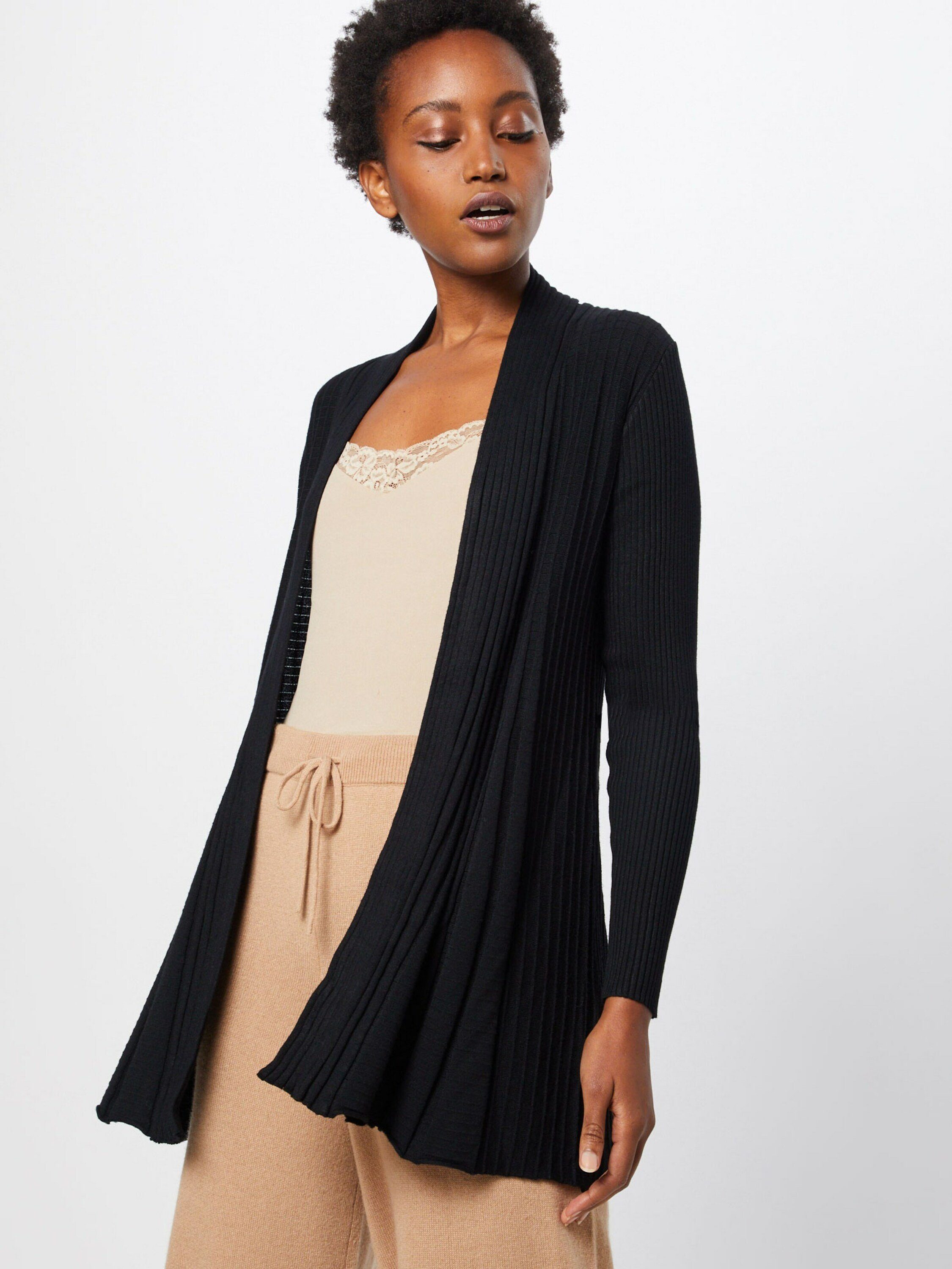 FREEQUENT Strickjacke CLAUDISSE (1-tlg) Plain/ohne Details günstig online kaufen