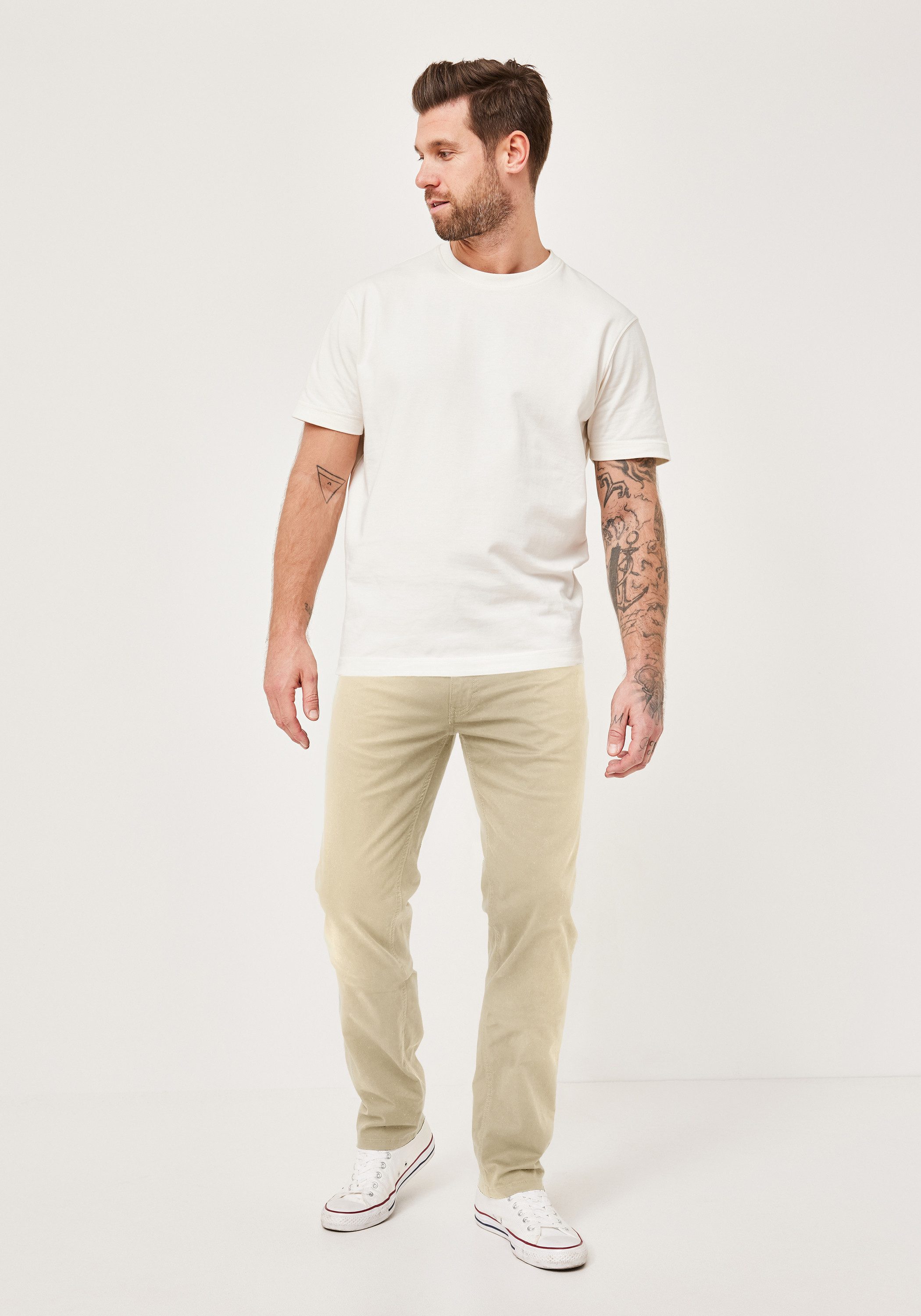 Redpoint Stoffhose MONTREAL Regular Fit 5-Pocket Hose mit elastischem Bund