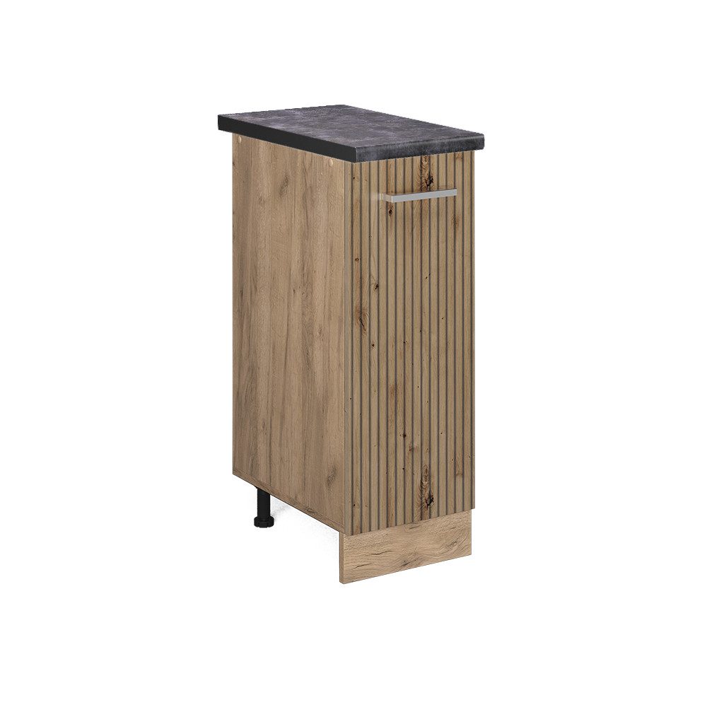 Vicco Apothekerschrank R-Line Artisan-Eiche/Goldkraft Eiche 30 cm AP Anthra günstig online kaufen