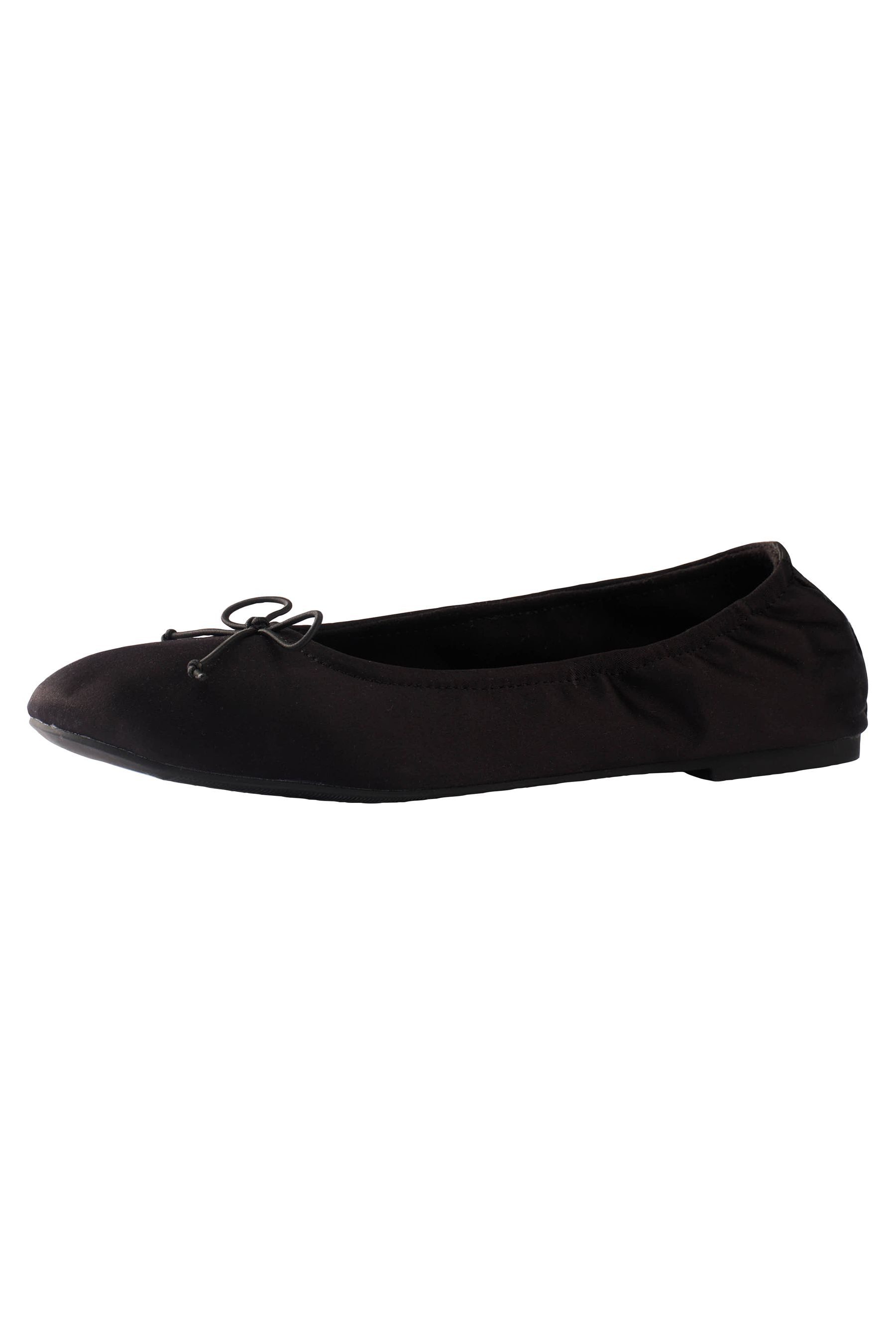 The Set The Set flache Ballerinas aus Satin Stiefel