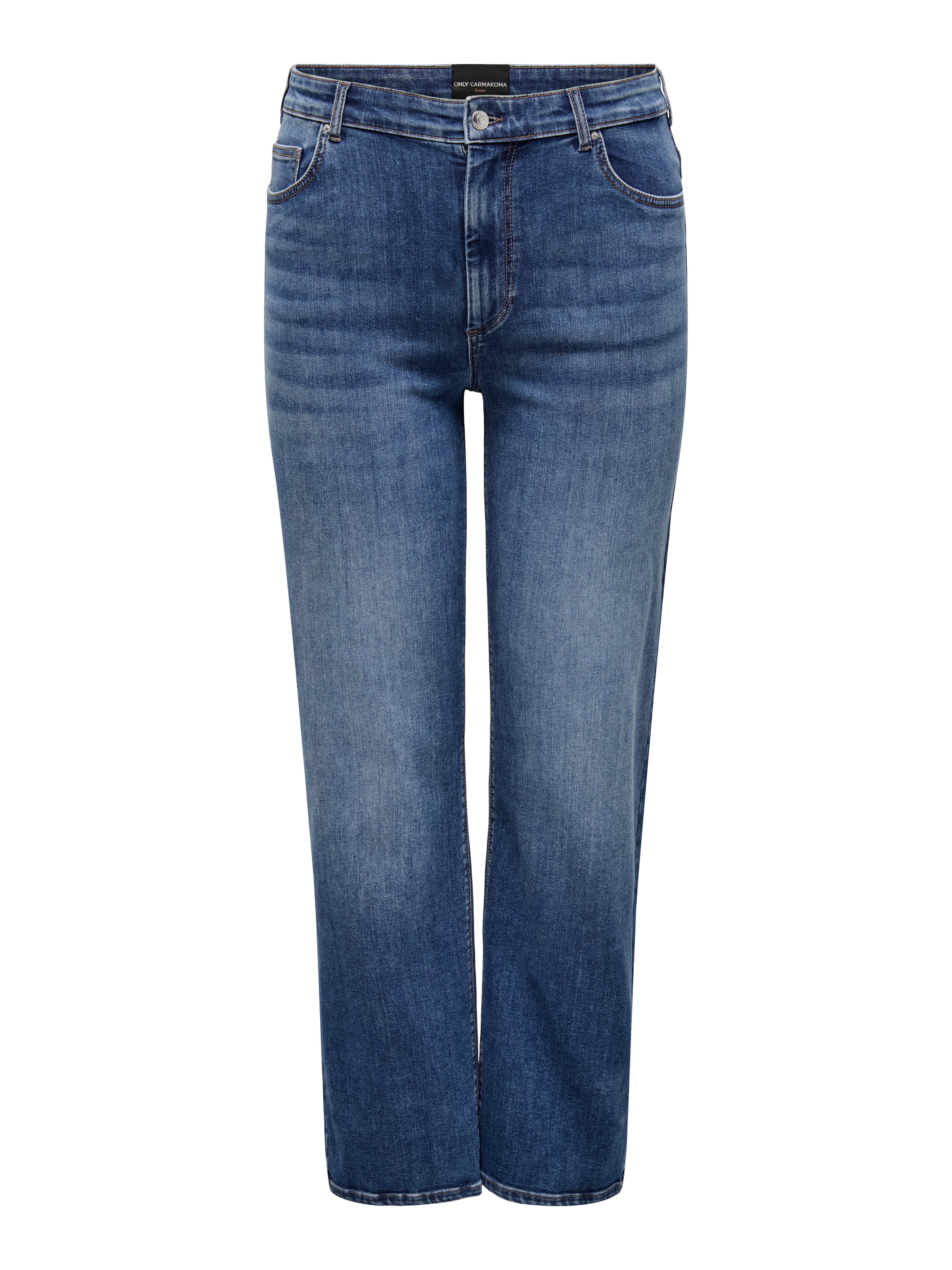 ONLY CARMAKOMA Straight-Jeans CARWILLY MID STRAIGHT günstig online kaufen