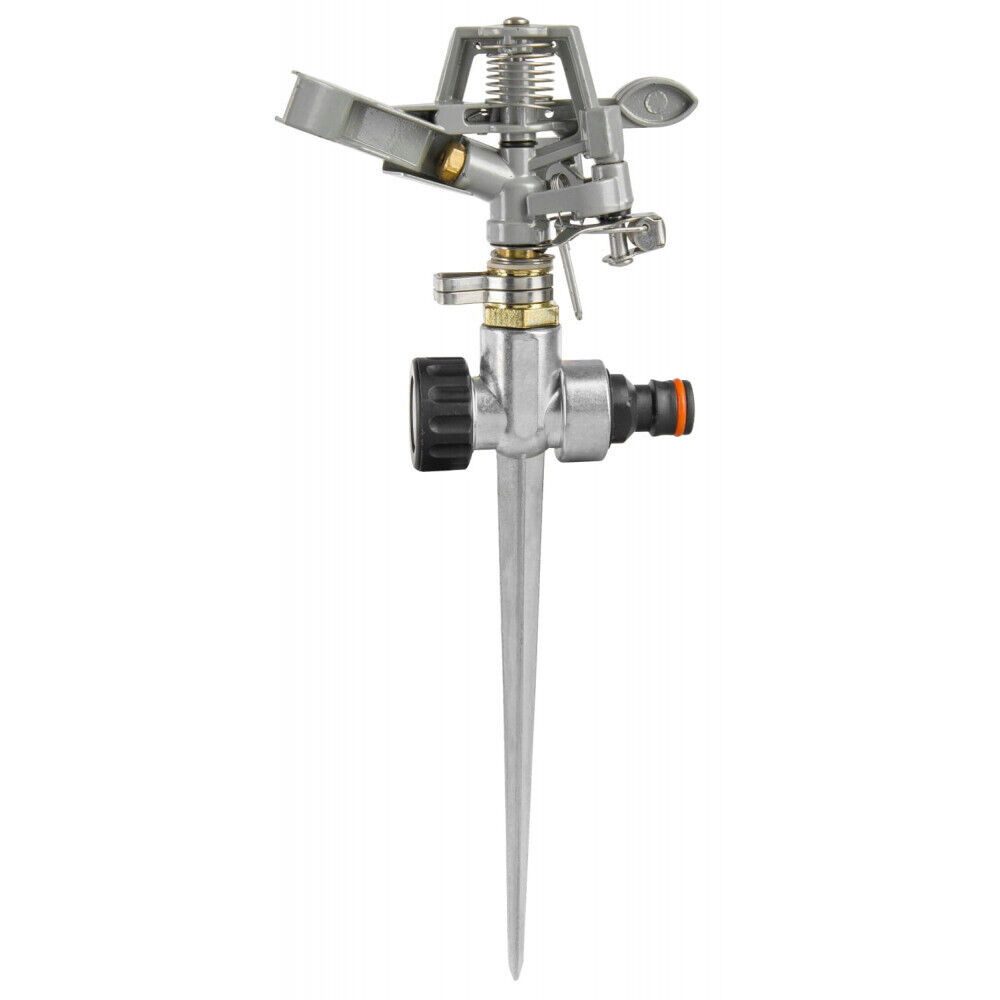 Gartenspritze Rasensprenger Metall Impulsregner Kreisregner Rasen Sprenger Sprinkler