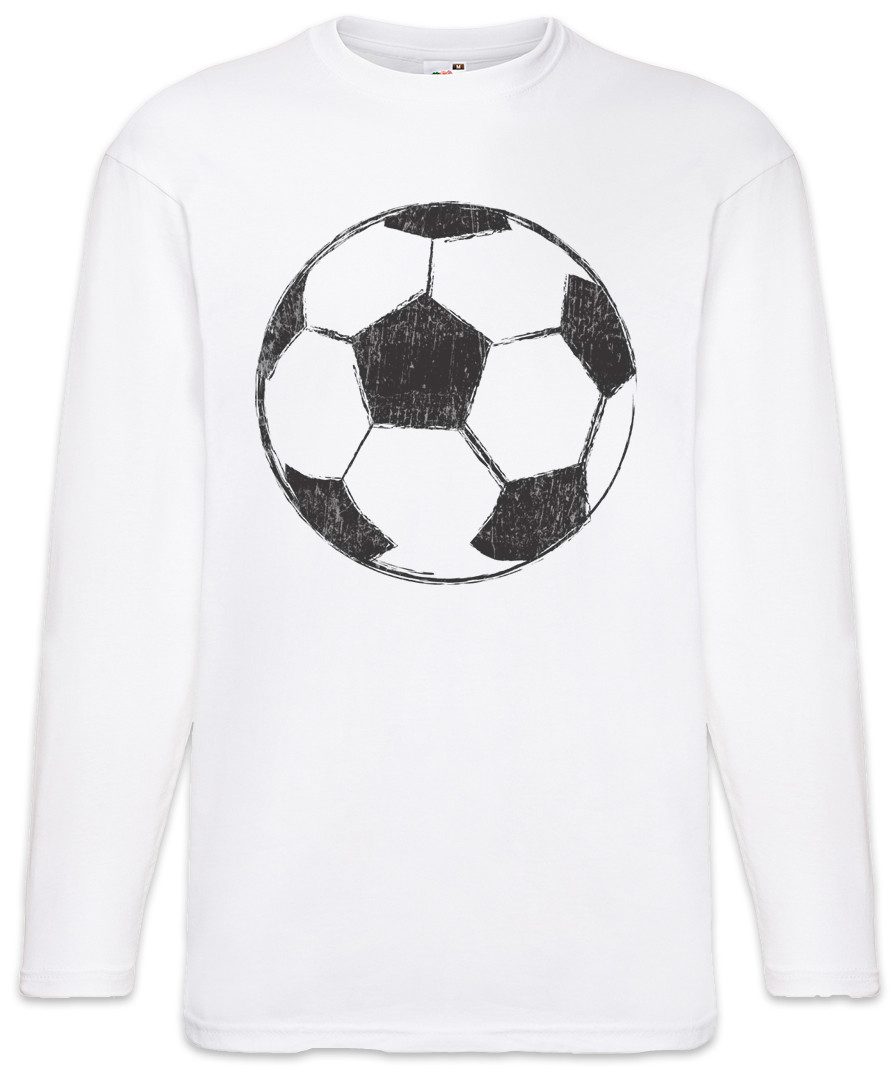 Urban Backwoods Langarmshirt Football I Langarm T-Shirt Fußball Ball Soccer Player Sport Passion (1-tlg) Love Addiction Spielfeld Court