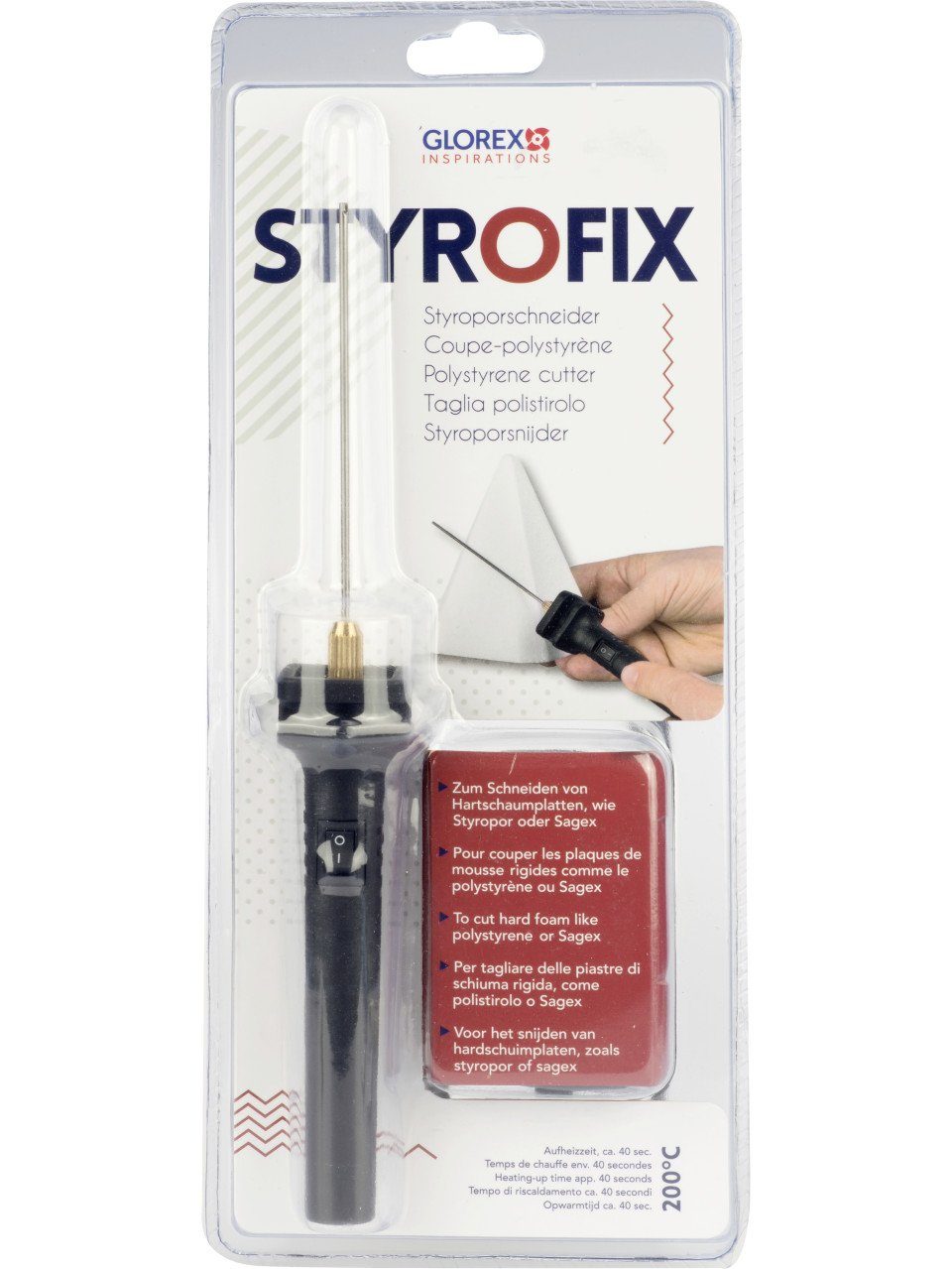 Glorex Heißdrahtschneider Glorex Styroporschneider Styrofix