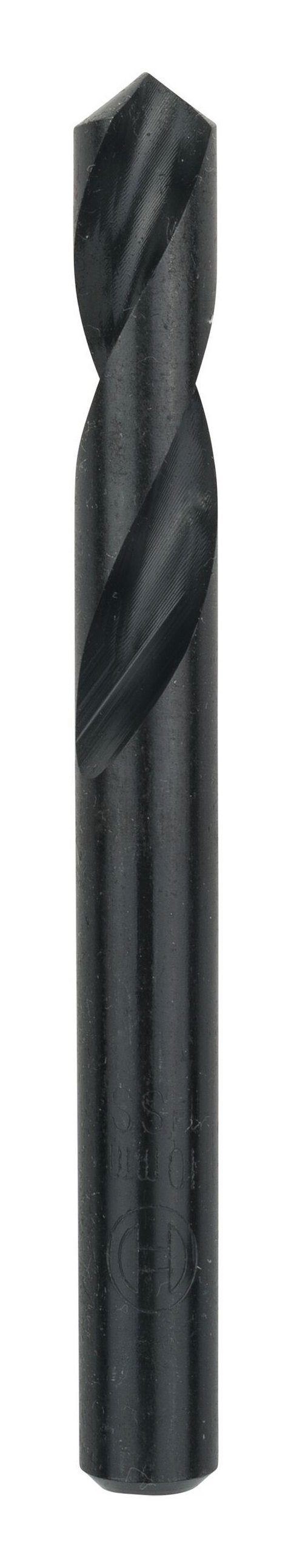 BOSCH Metallbohrer, (5 Stück), HSS-R (DIN 1897) Karosseriebohrer - 10 x 43 x 89 mm - 5er-Pack
