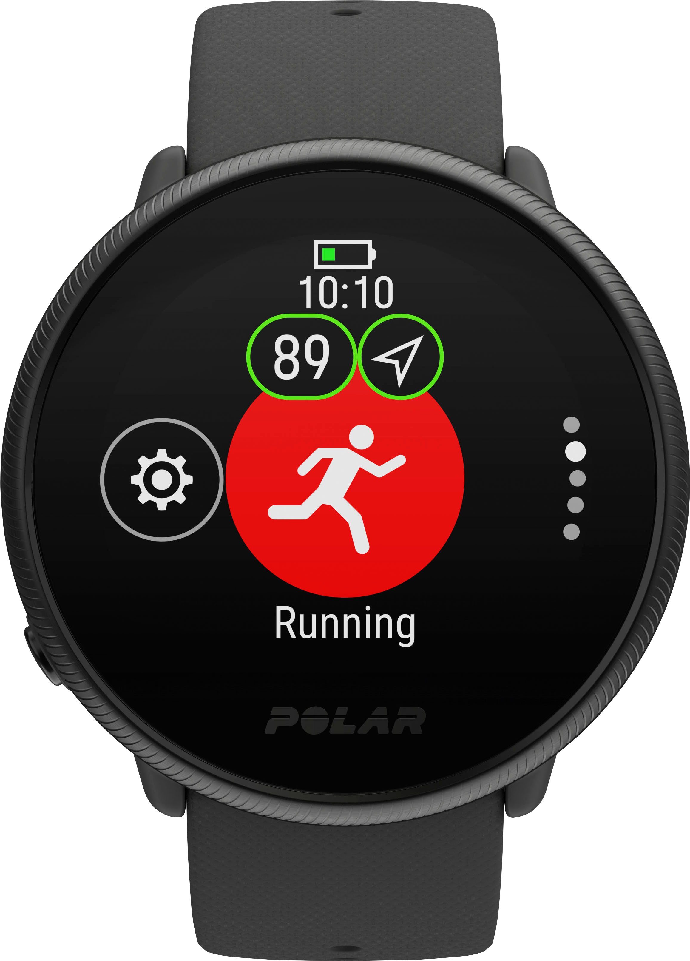 Polar Ignite 2 GPS-Fitnessuhr, Größe S-L Smartwatch (Proprietär)