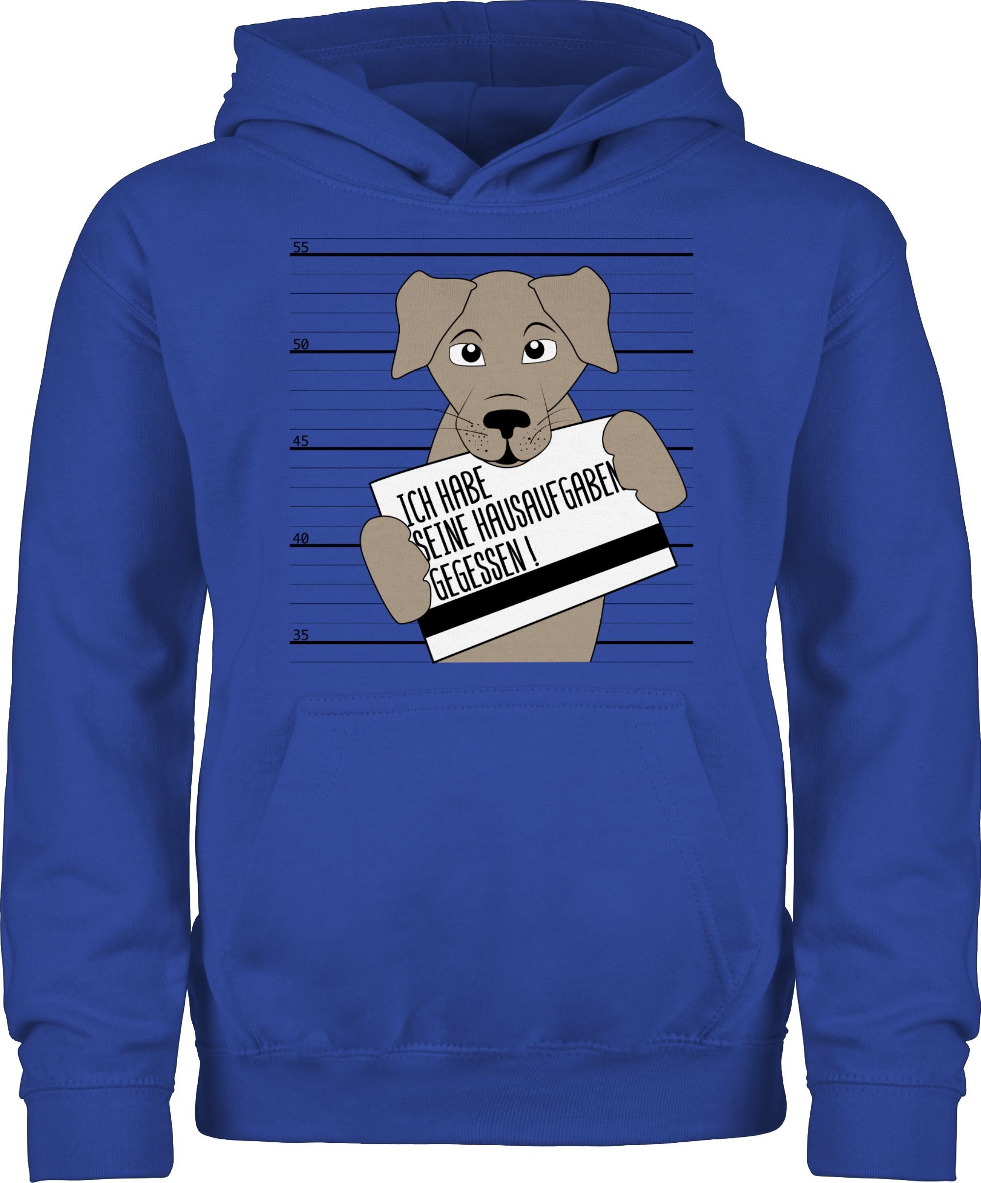 Hoodie Ich habe seine Hausaufgaben gegessen Hund