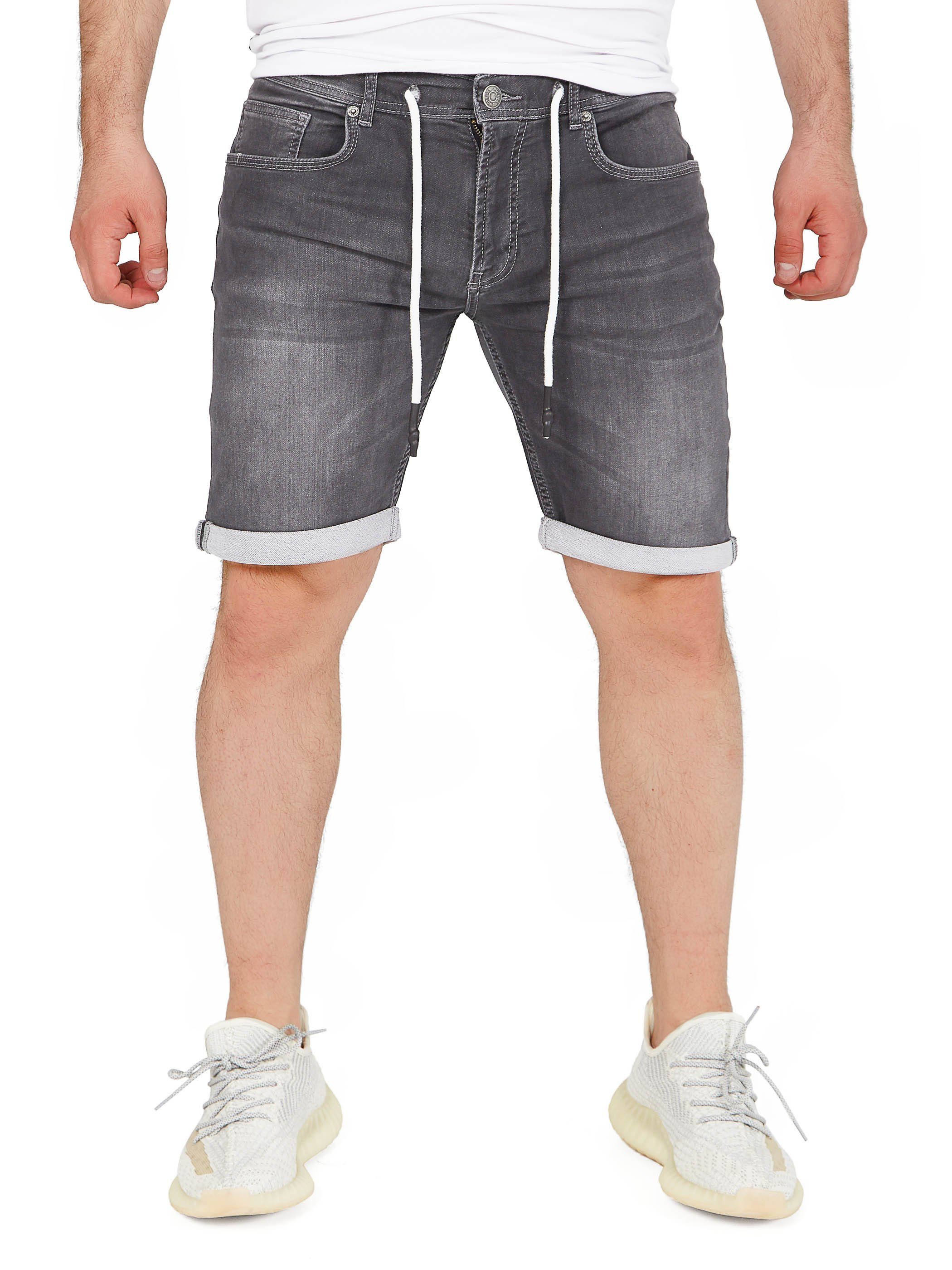 WOTEGA Jeansshorts Diego modische Jeansshorts mit Stretchanteil