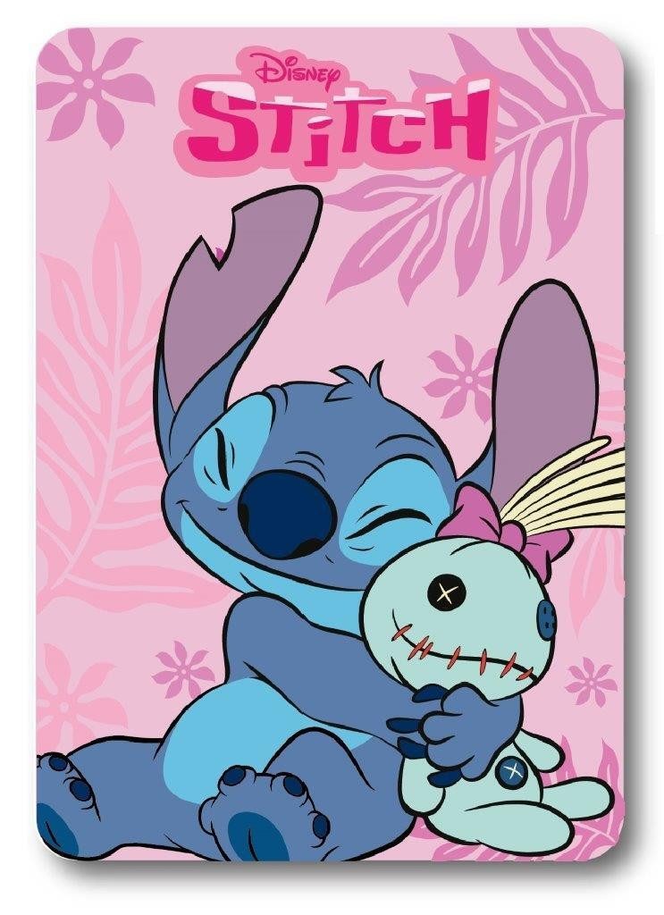 Babydecke Lilo and Stitch Fleecedecke Kuscheldecke günstig online kaufen