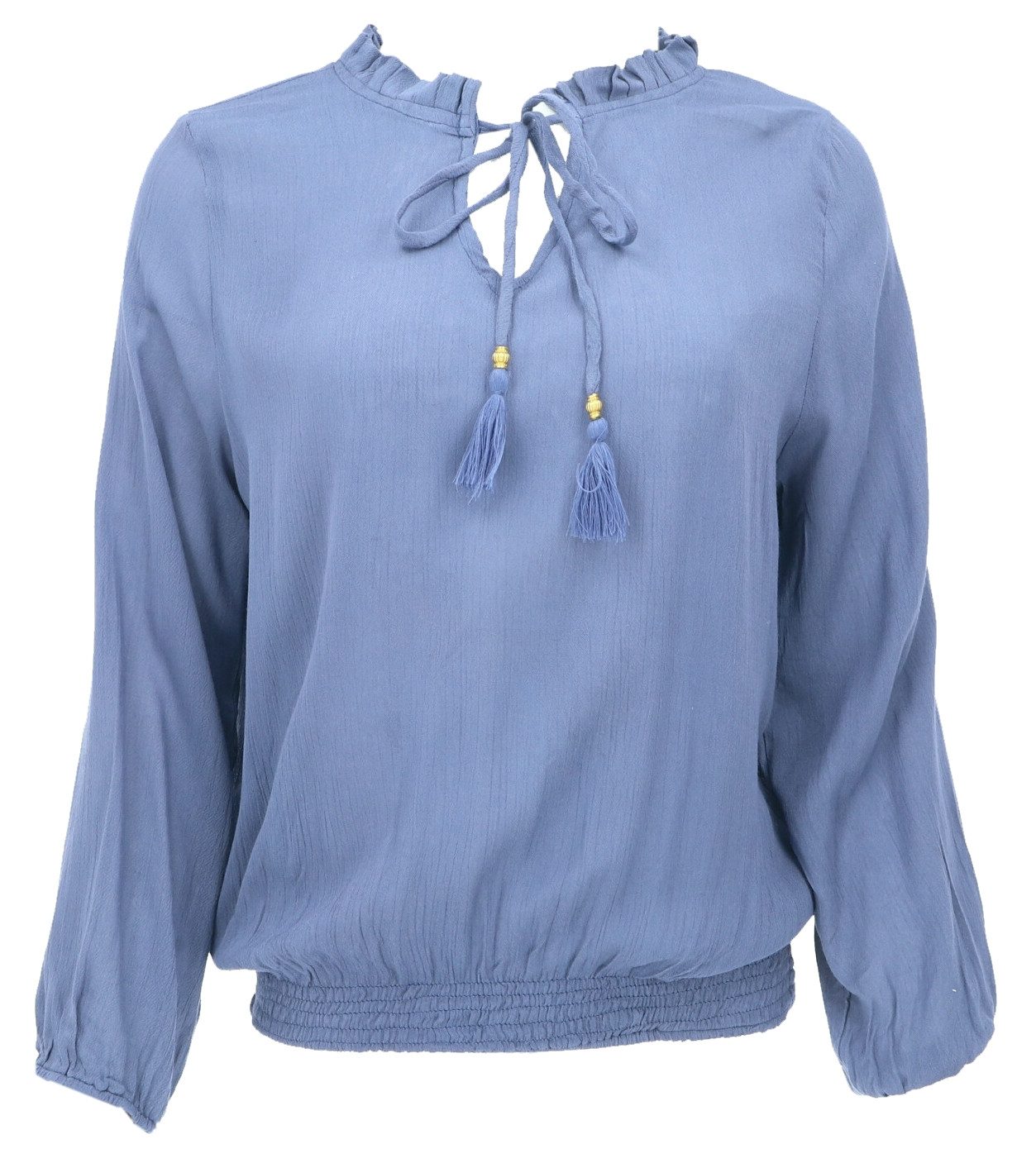 Guru-Shop Longbluse Schlupfpbluse Boho chic, luftige günstig online kaufen