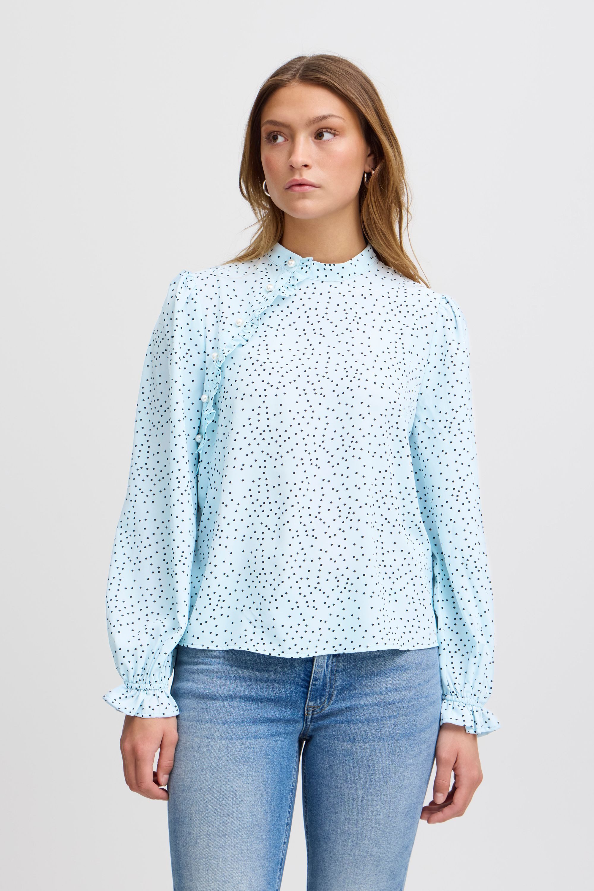 Ichi Langarmbluse IXTANYA LS Modische Bluse günstig online kaufen