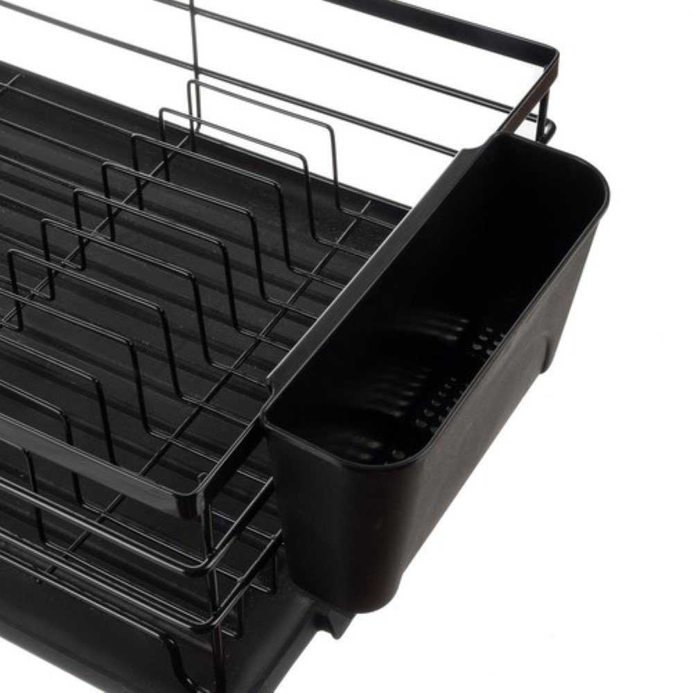 Ruhhy Geschirrständer Geschirr Stand-Abtropfgestell – Stilvoll, Funktional, Kompakt, mit effizientem Wasserablauf und flexiblem Loft-Design für jede Küche.