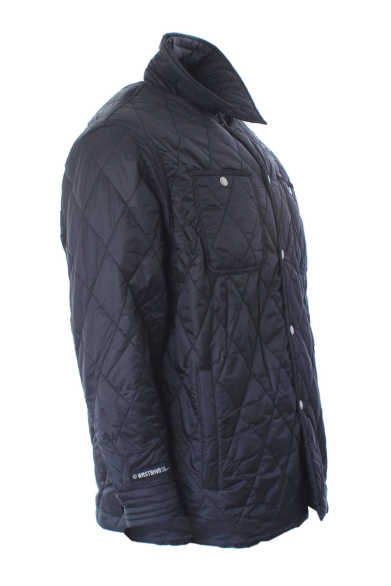 WRSTBHVR Winterjacke WRSTBHVR Yung Overshirt black M - 48 zeitloser Stil mi günstig online kaufen