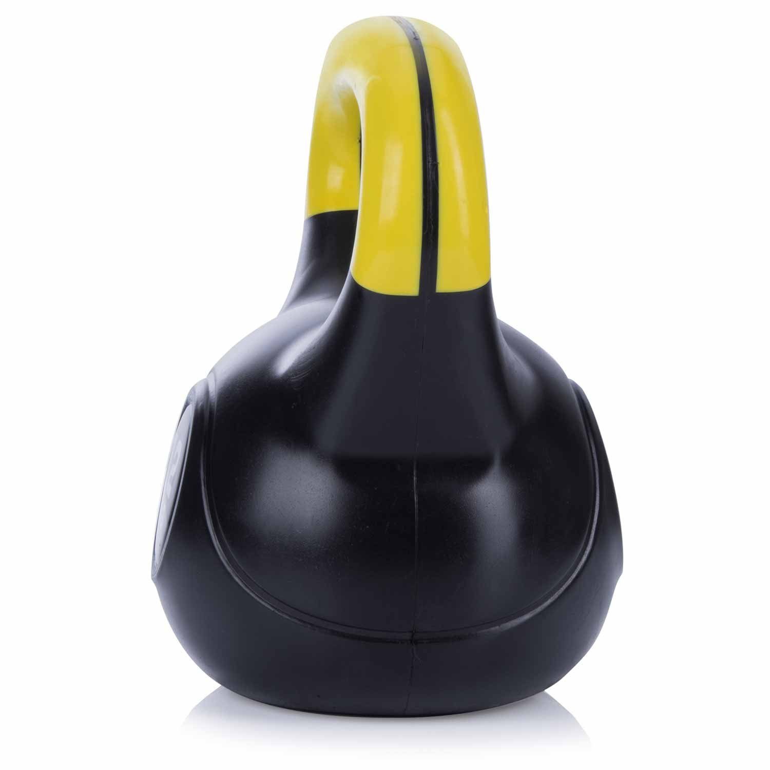 Body & Mind Kettlebell Body & Mind Kettlebell 2–20 kg – Profi Kettlebell mit Kunststoffmantel, (Profi Schwunghantel), Kraftraining Workout Gewicht (12 kg)