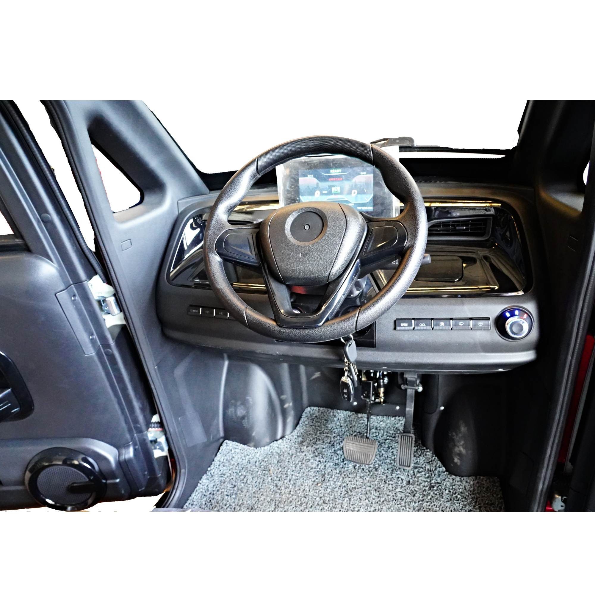 Urban Hopper E-Scooter Urban Hopper Pro 4-Wheel Electric Cabin Scooter for 2 People, 2000 W, 45 km/h, 2kW Motor, 72V 58Ah Lead-Acid Battery, approx. 50 km Range, COC